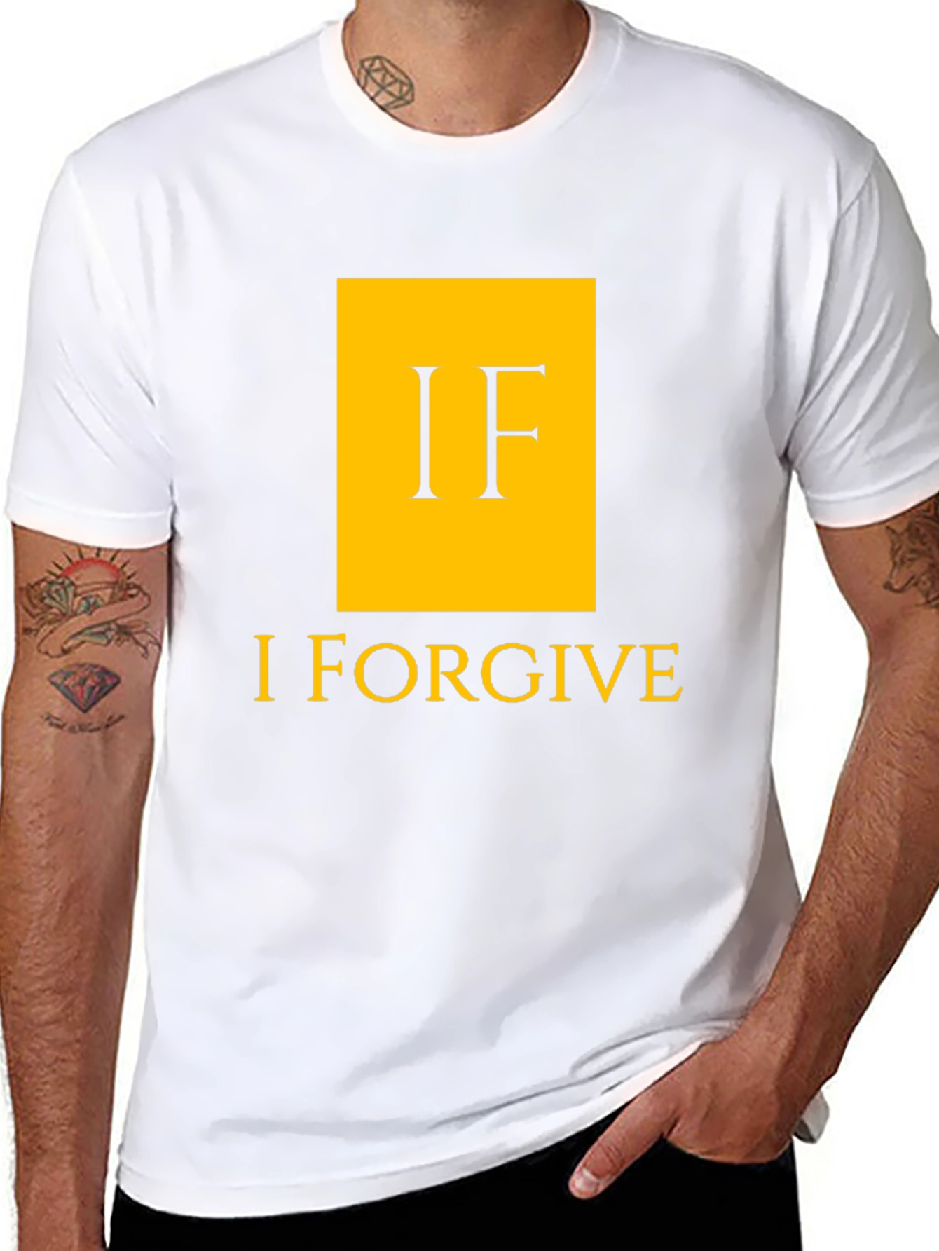 I Forgive Black T-Shirt
