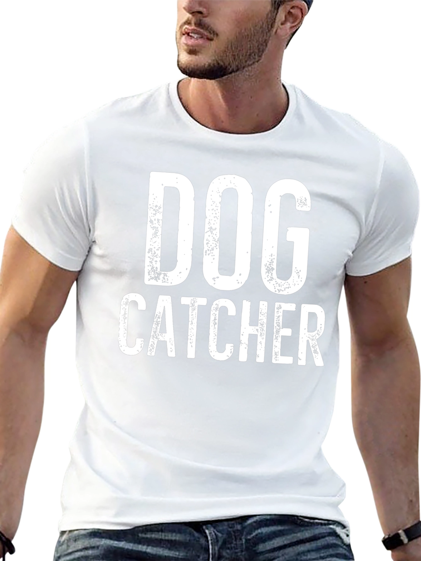 Dog Catcher Graphic Tee - Classic Black T-Shirt