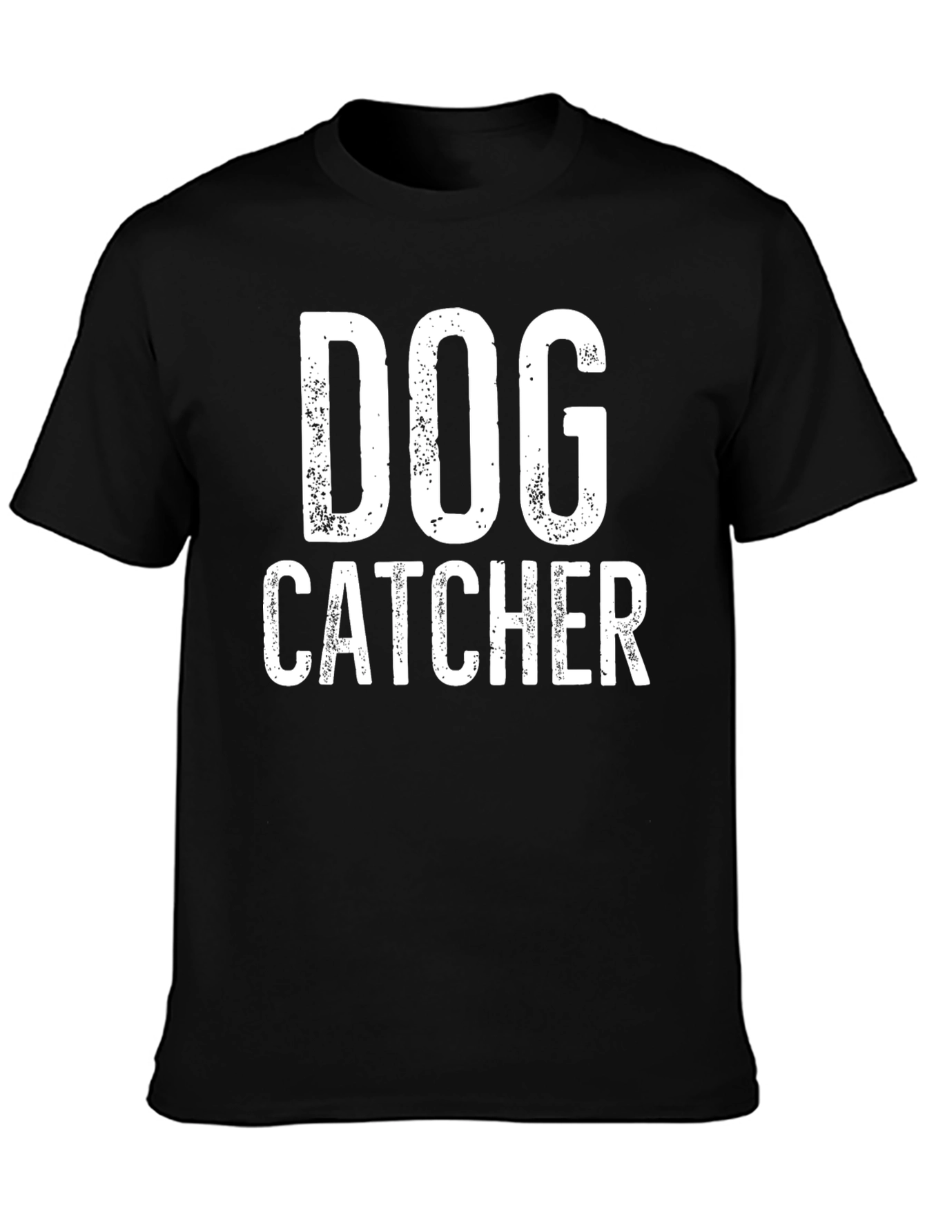 Dog Catcher Graphic Tee - Classic Black T-Shirt