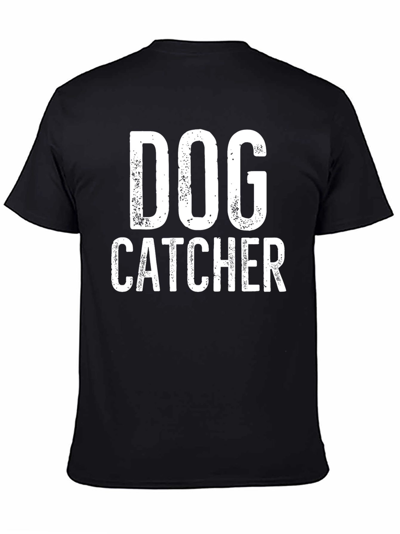 Dog Catcher Graphic Tee - Classic Black T-Shirt