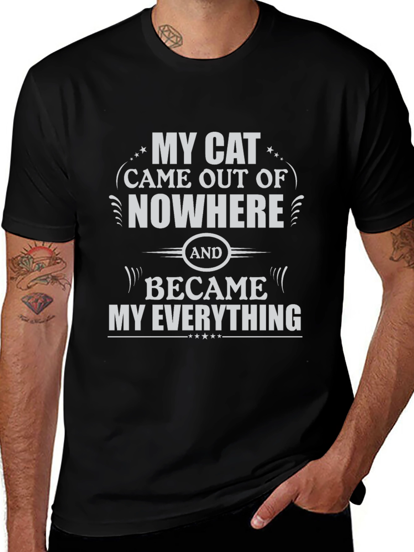 My Cat Came Out of Nowhere T-Shirt