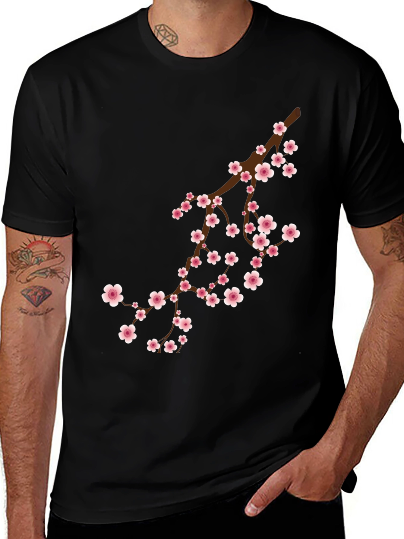 Blossom Branch Graphic T-Shirt