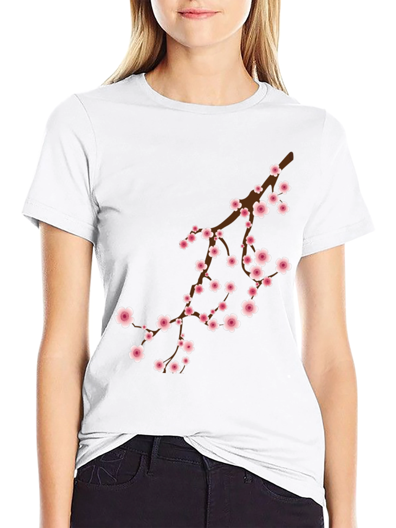 Blossom Branch Graphic T-Shirt