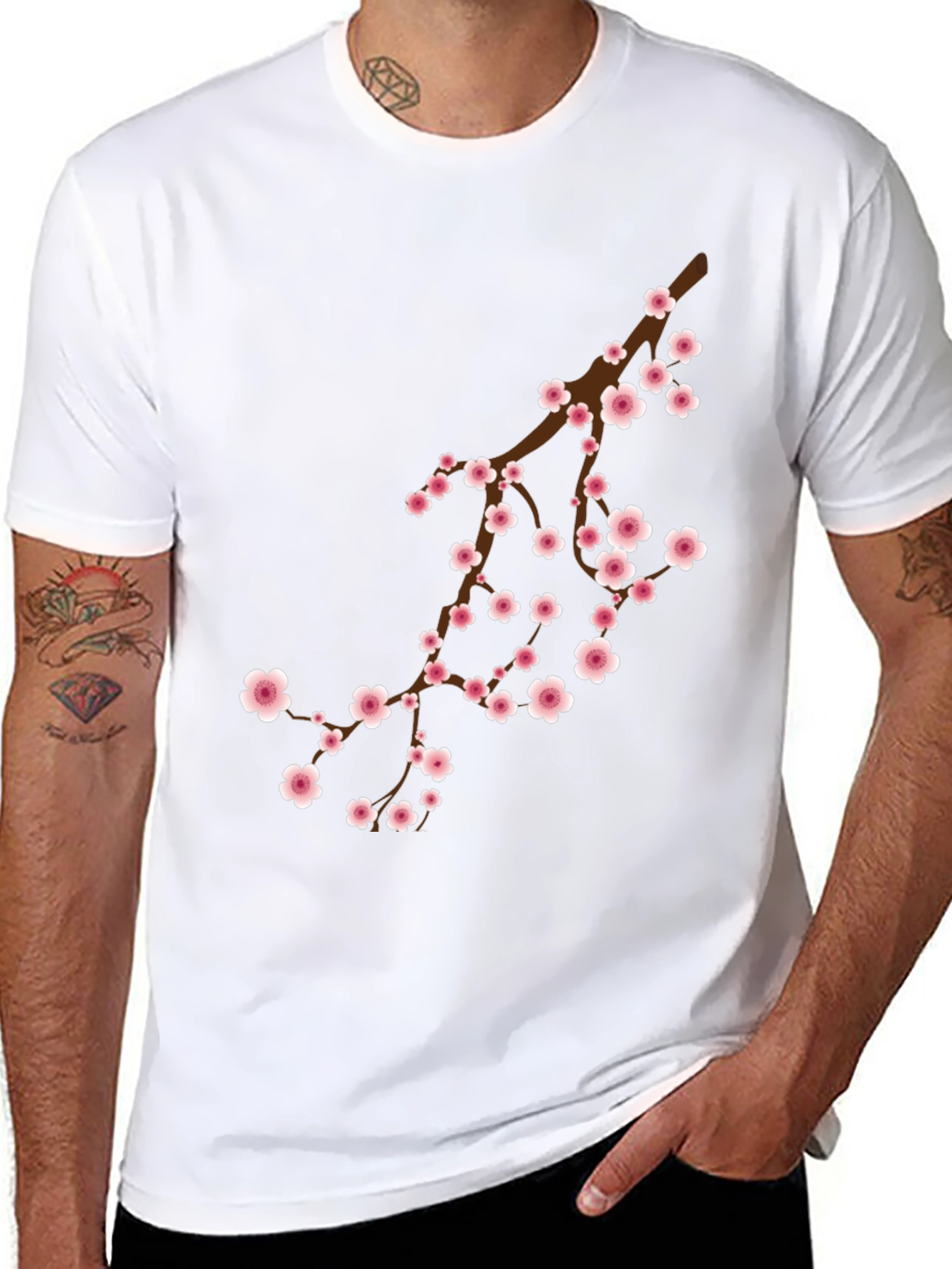 Blossom Branch Graphic T-Shirt