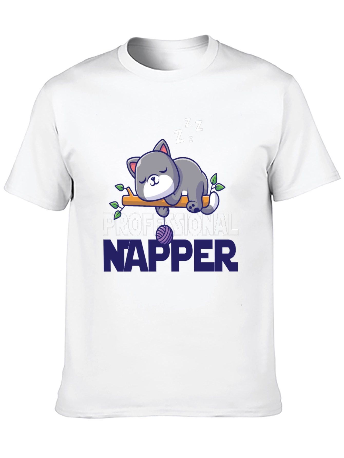 Professional Napper Cat T-Shirt