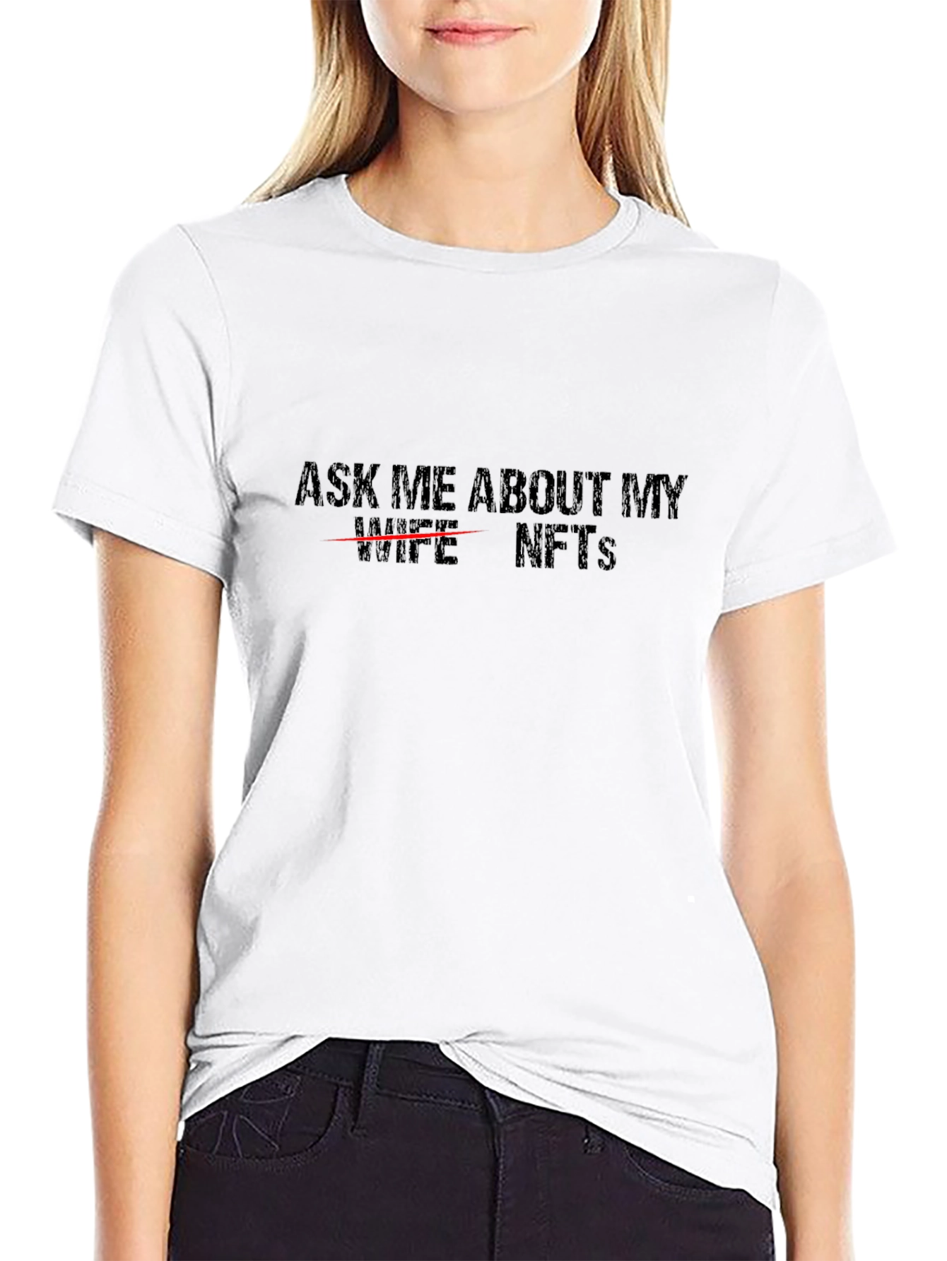 Ask Me About My NFTs Graphic Tee