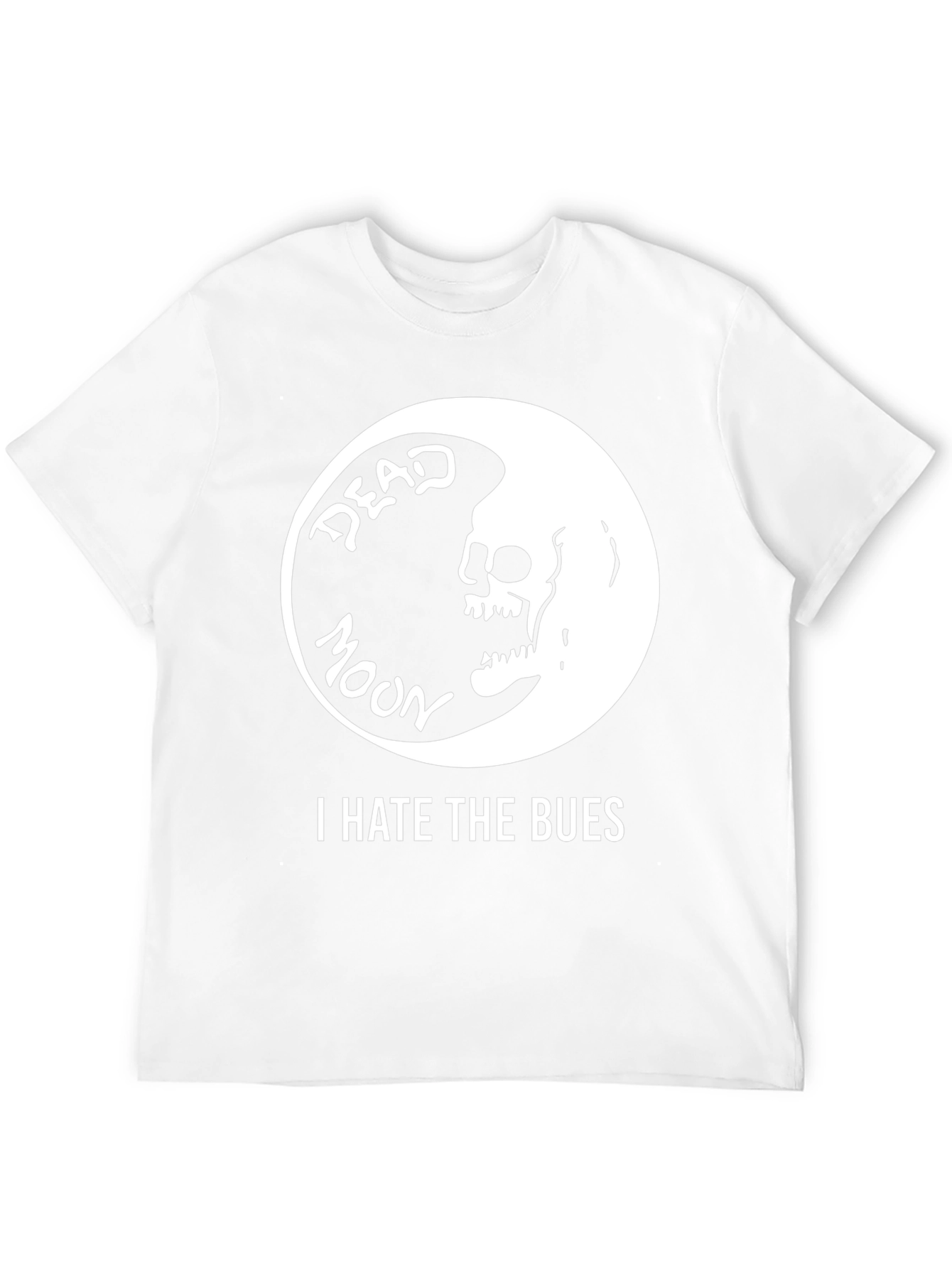 Dead Moon I Hate the Blues Graphic Tee
