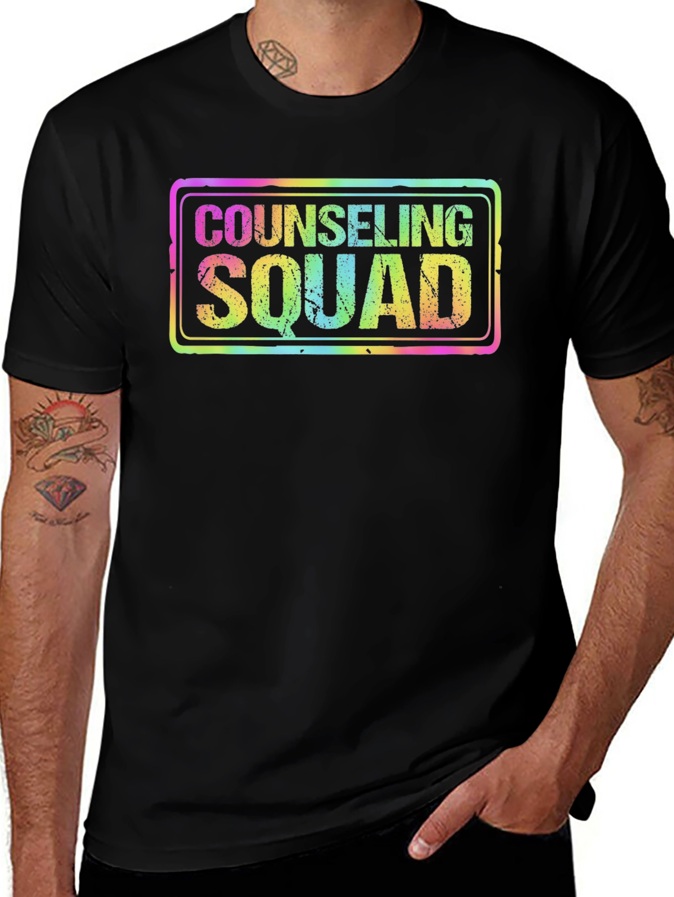 Counseling Squad Rainbow T-Shirt