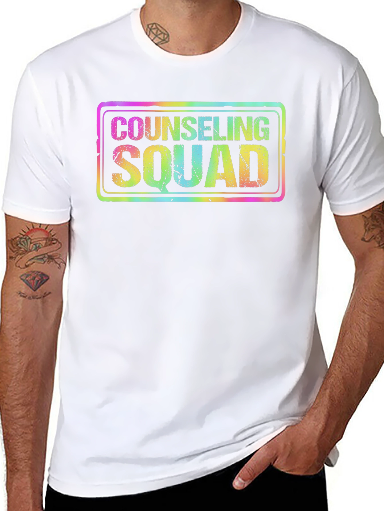 Counseling Squad Rainbow T-Shirt
