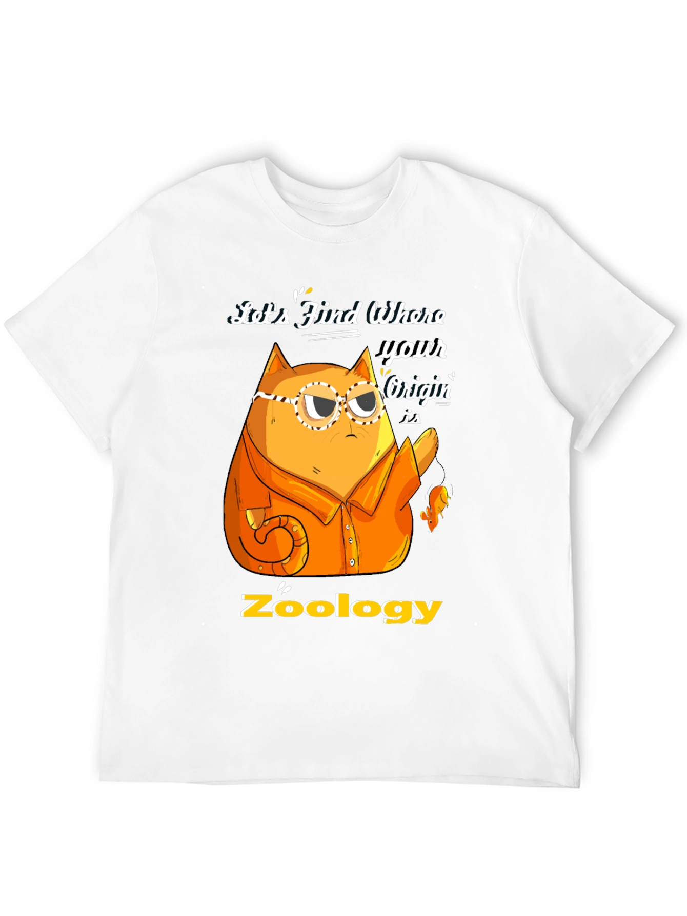 Zoology Cat T-Shirt - Find Your Origin
