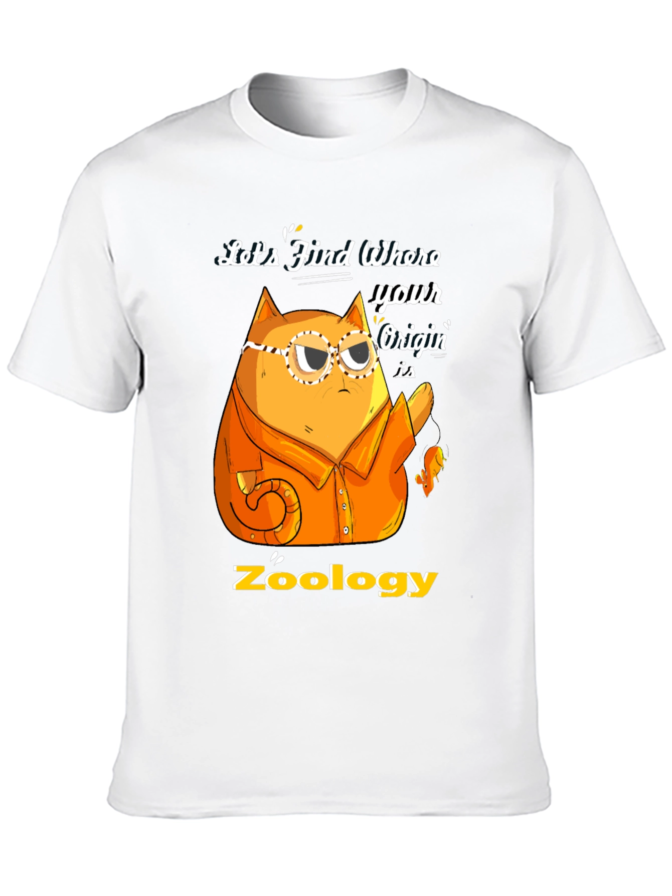 Zoology Cat T-Shirt - Find Your Origin