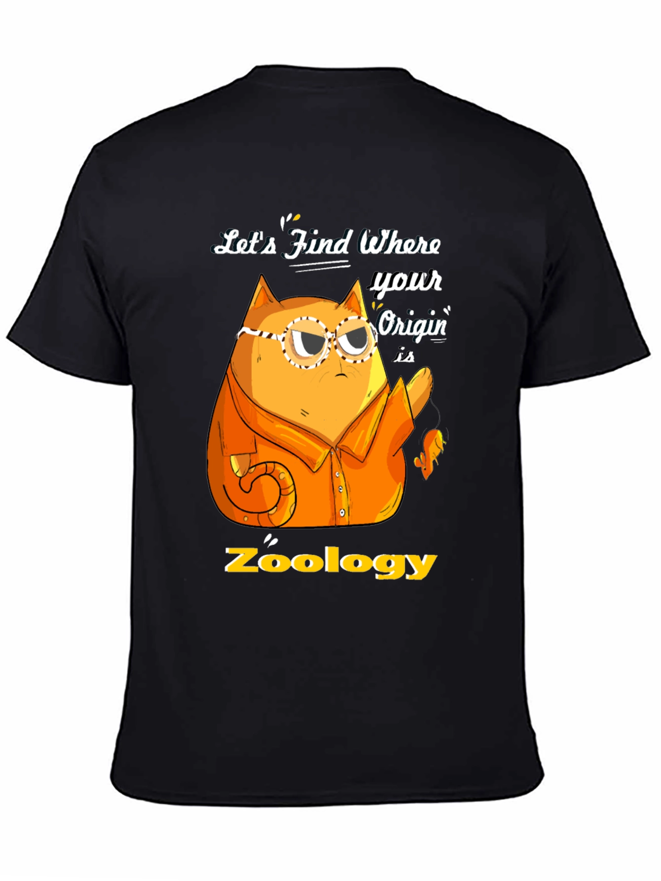 Zoology Cat T-Shirt - Find Your Origin