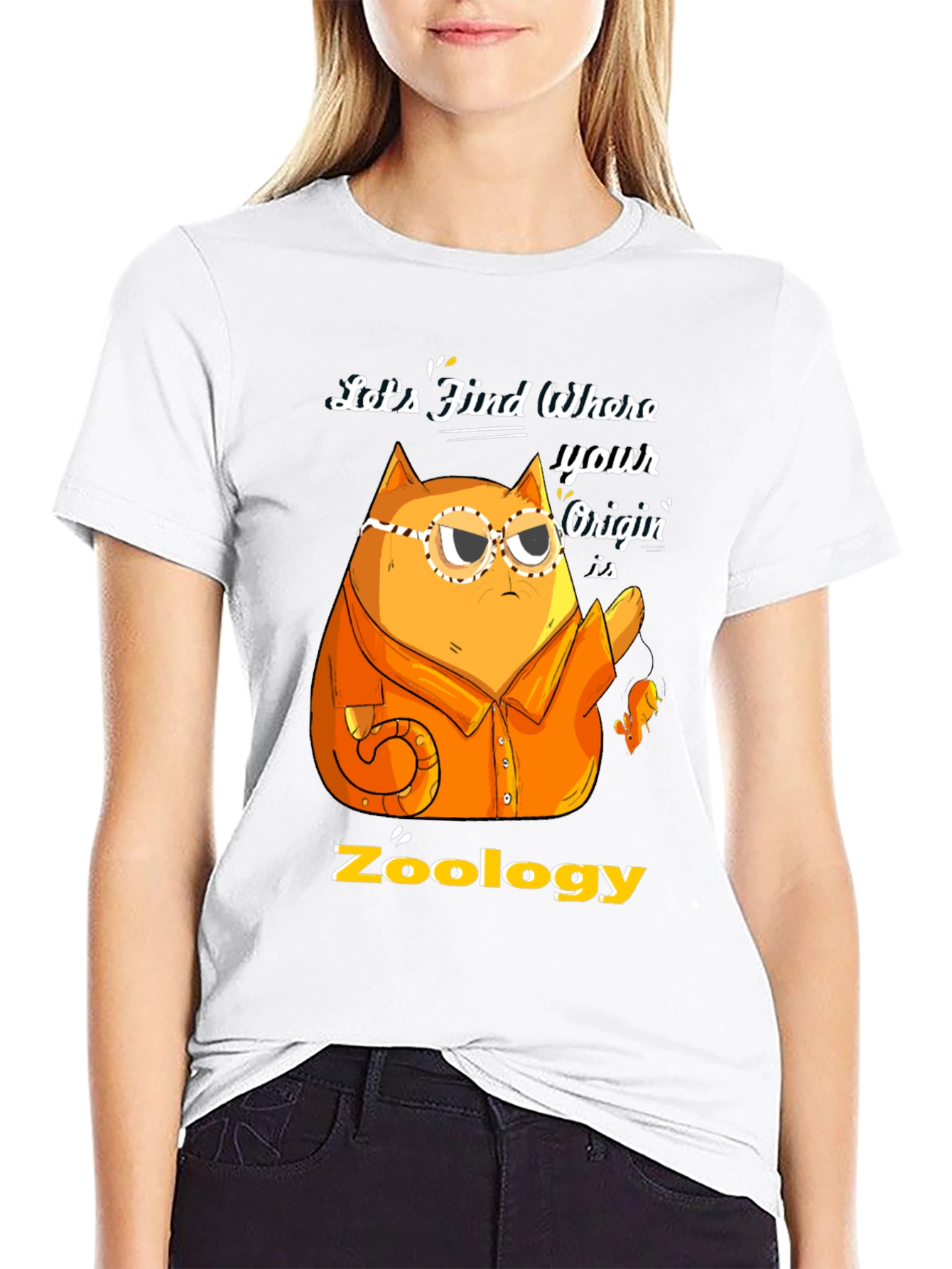 Zoology Cat T-Shirt - Find Your Origin