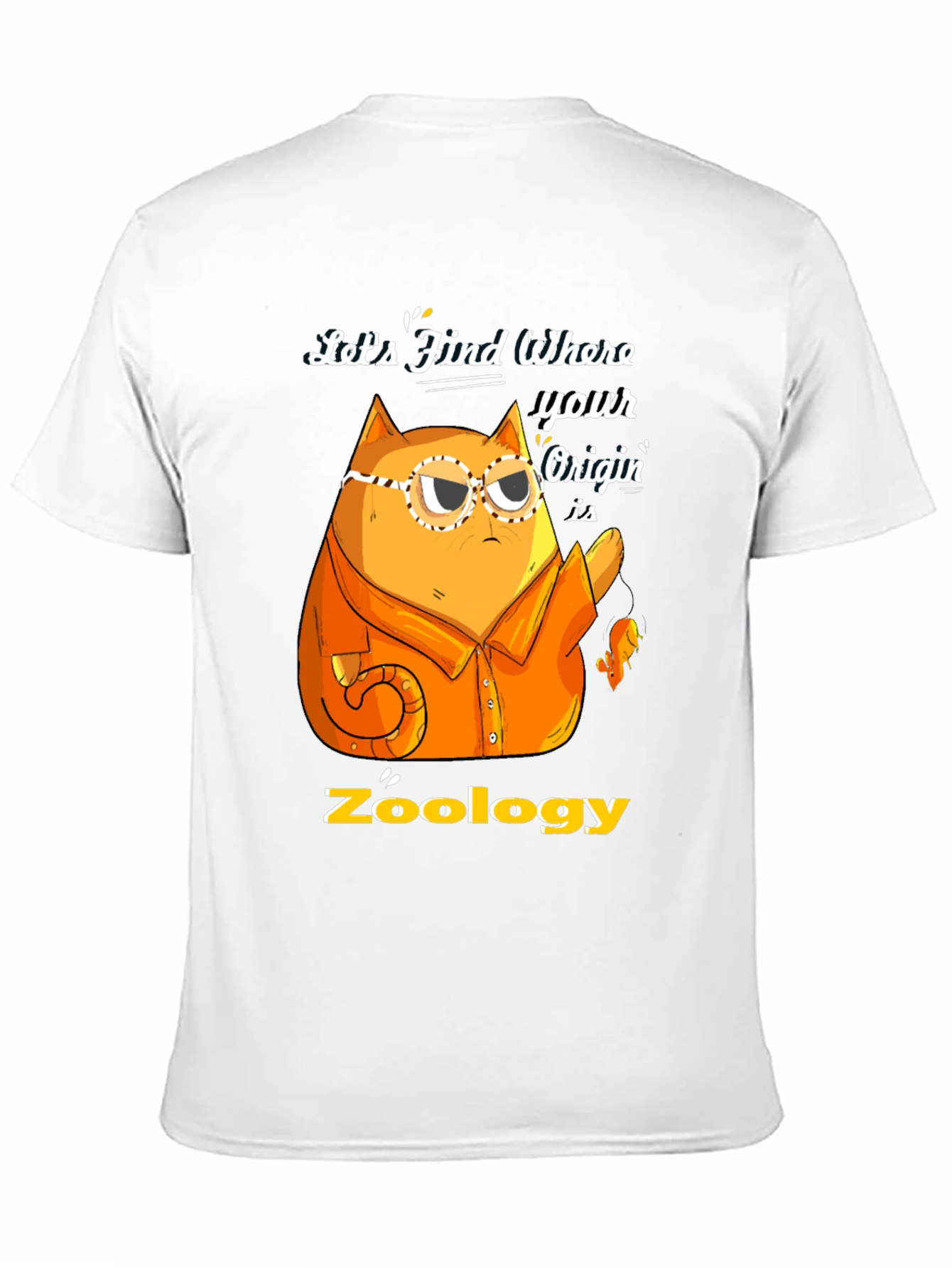 Zoology Cat T-Shirt - Find Your Origin