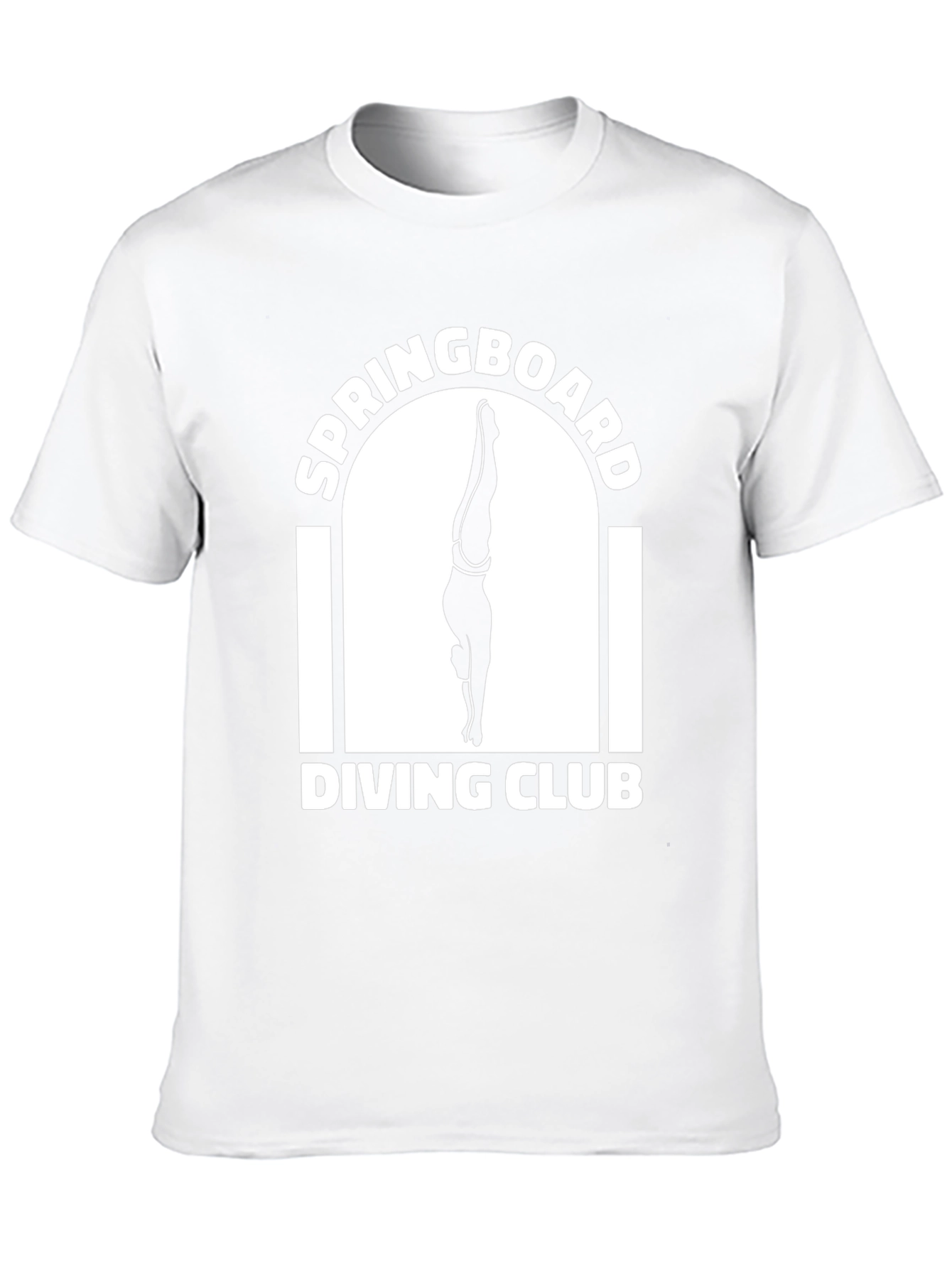 Springboard Diving Club T-Shirt - Black