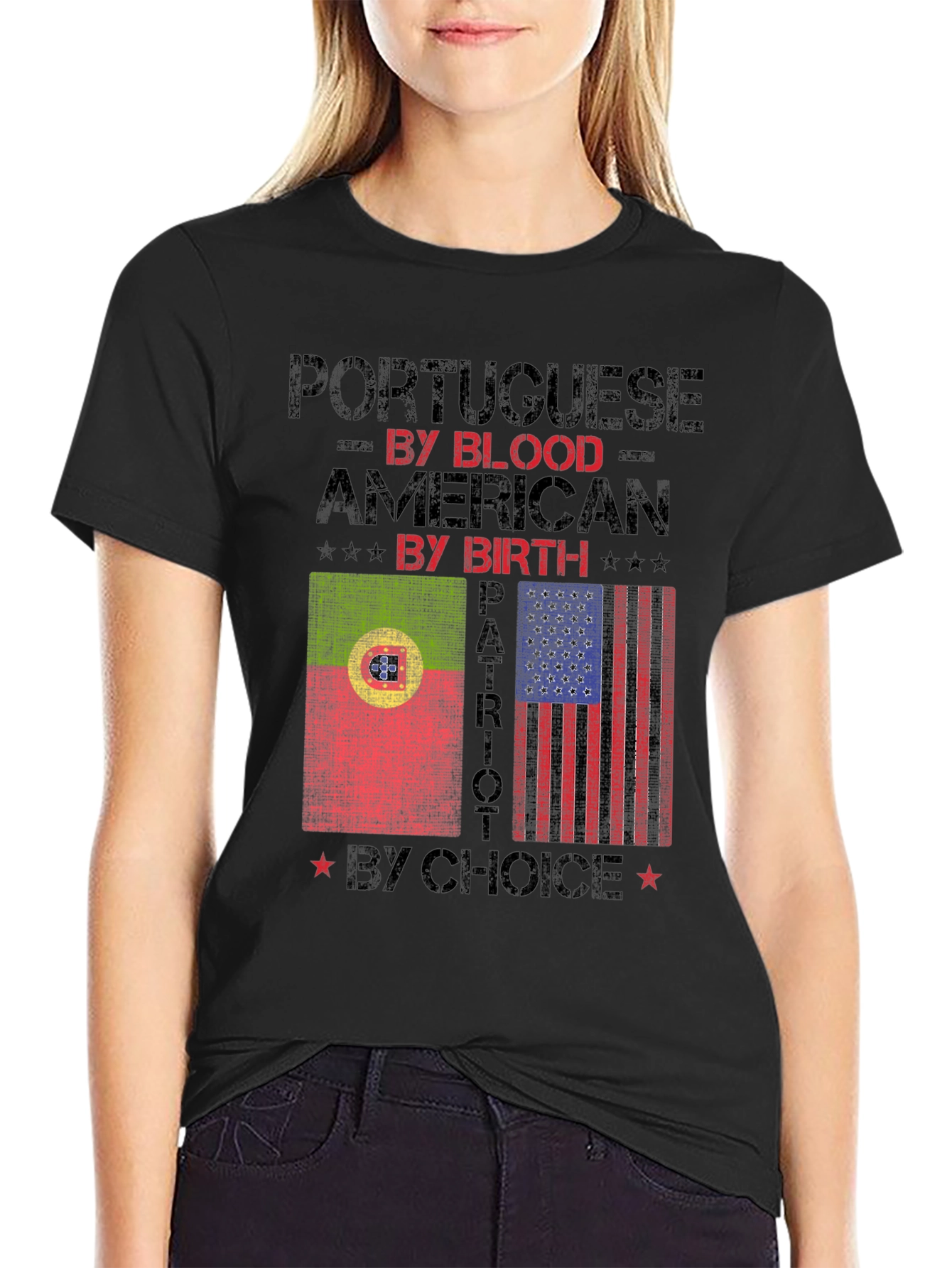 Portuguese American Patriot T-Shirt