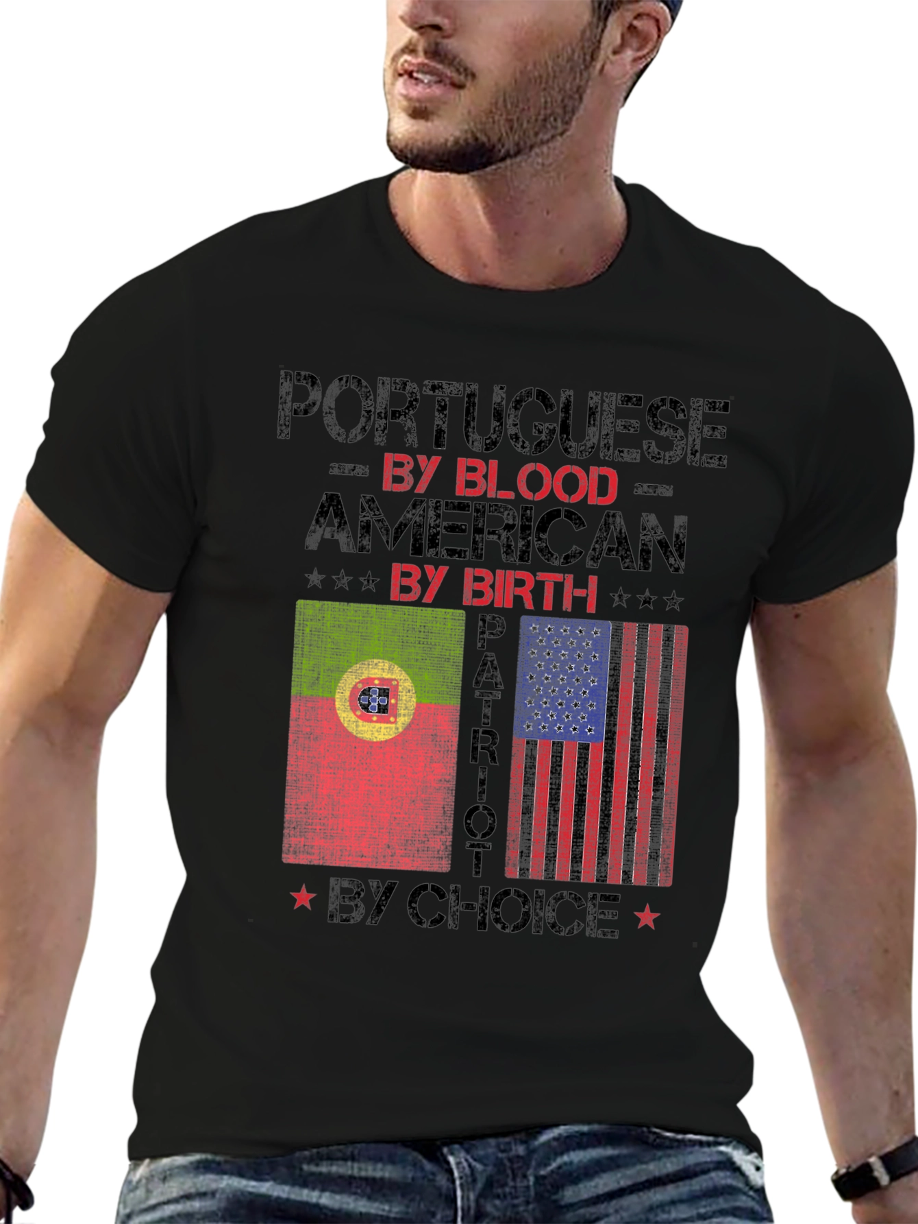 Portuguese American Patriot T-Shirt