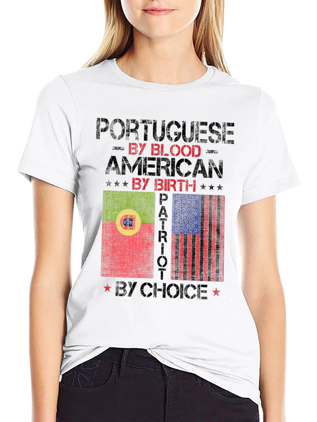 Portuguese American Patriot T-Shirt