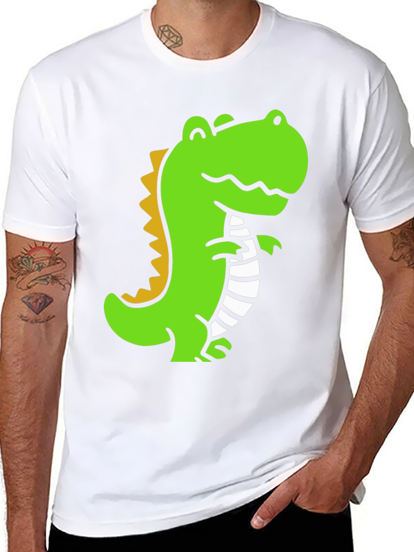 Dino T-Shirt - Cute Cartoon Dinosaur Graphic Tee
