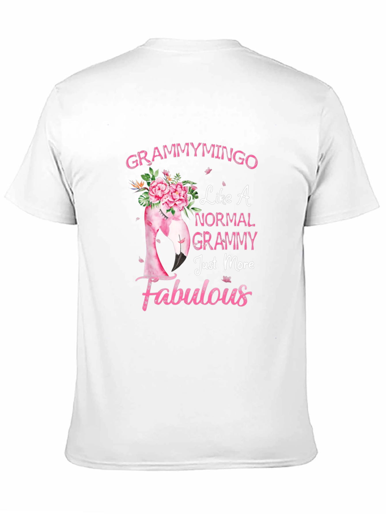 Grammymingo Flamingo T-Shirt - Fabulous Grammy Gift