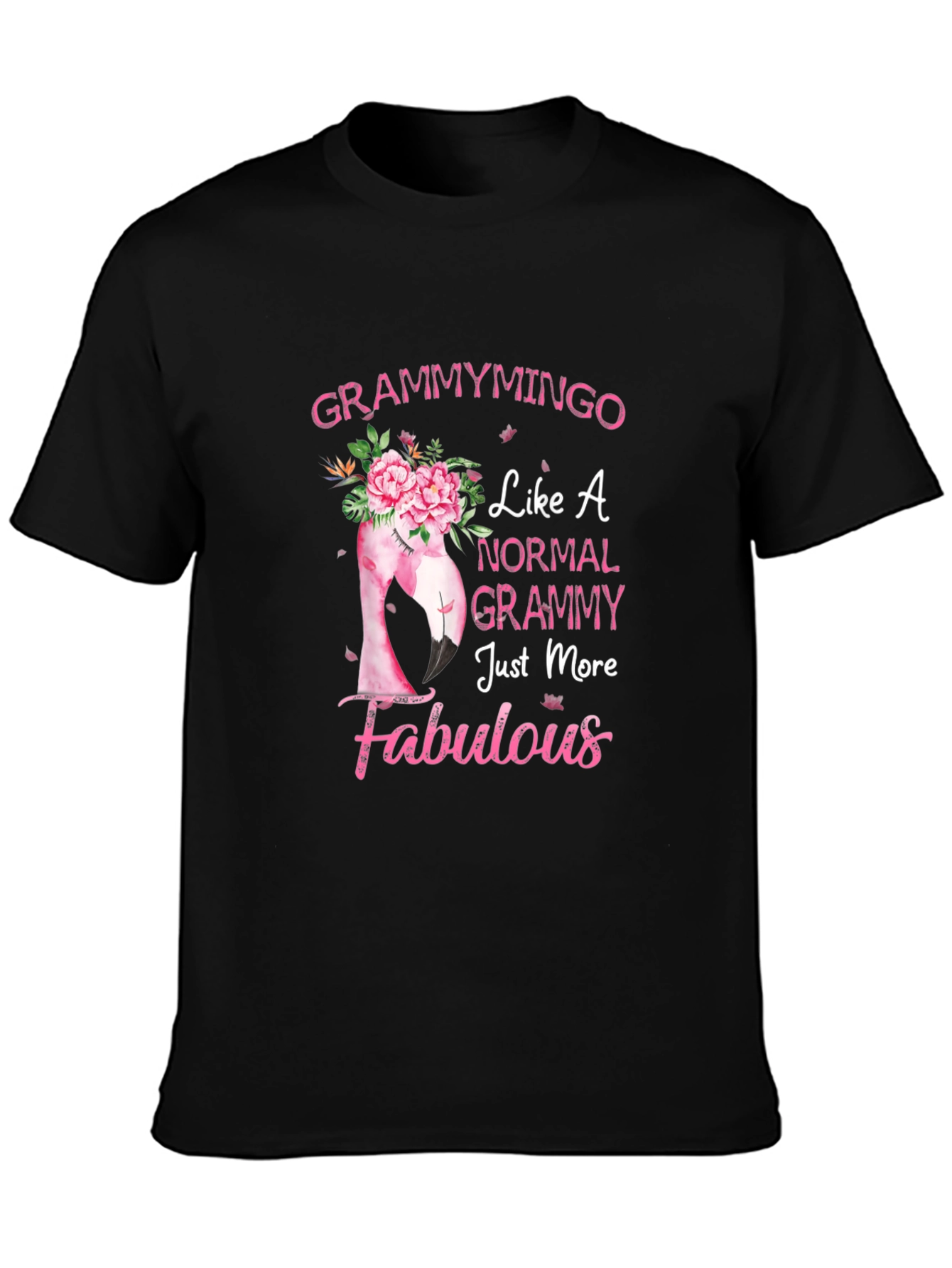 Grammymingo Flamingo T-Shirt - Fabulous Grammy Gift