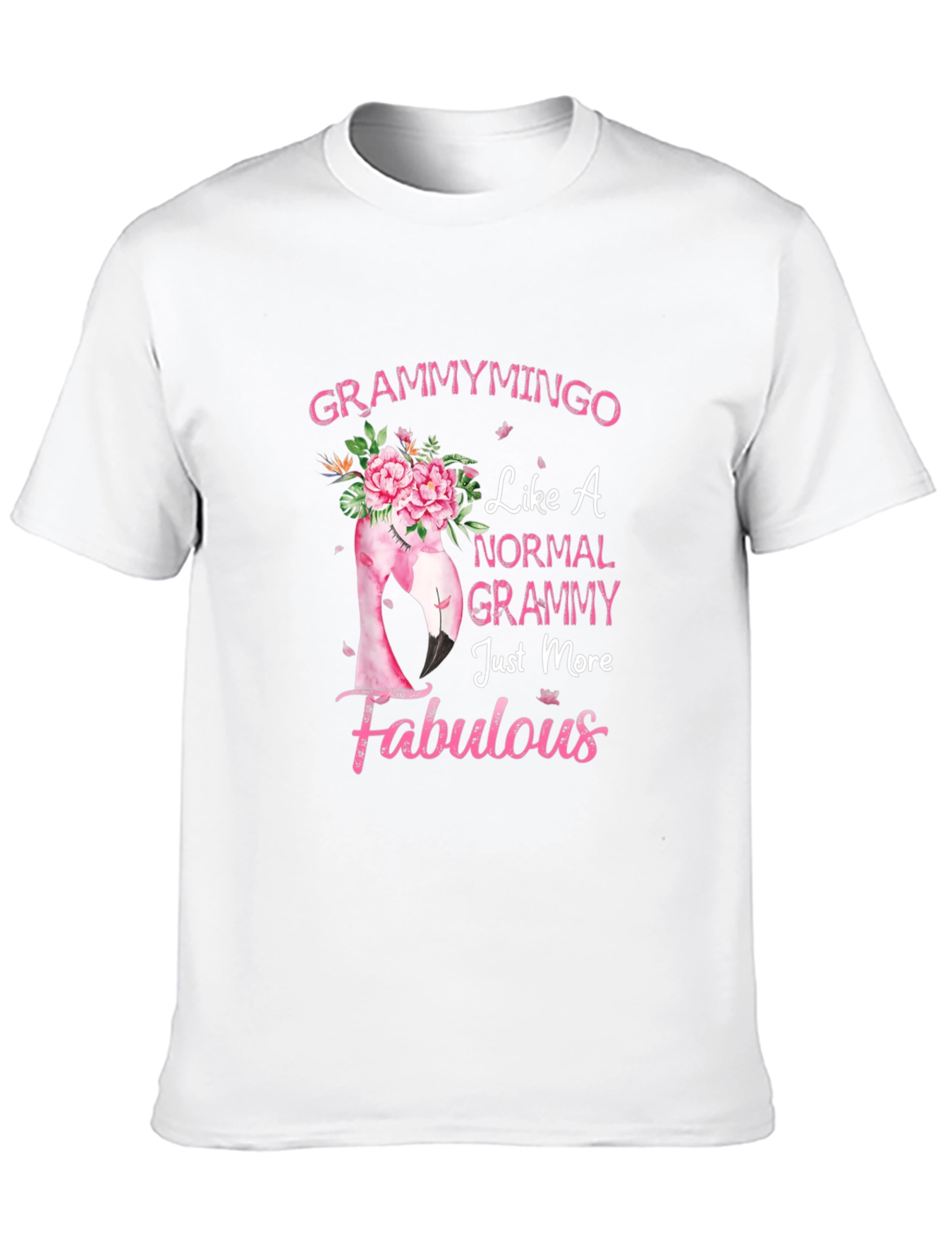 Grammymingo Flamingo T-Shirt - Fabulous Grammy Gift
