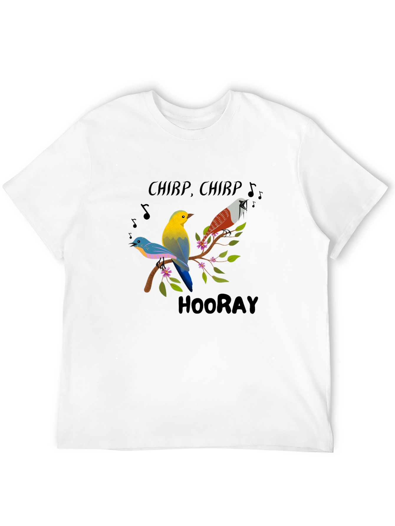 Chirp Hooray Bird T-Shirt
