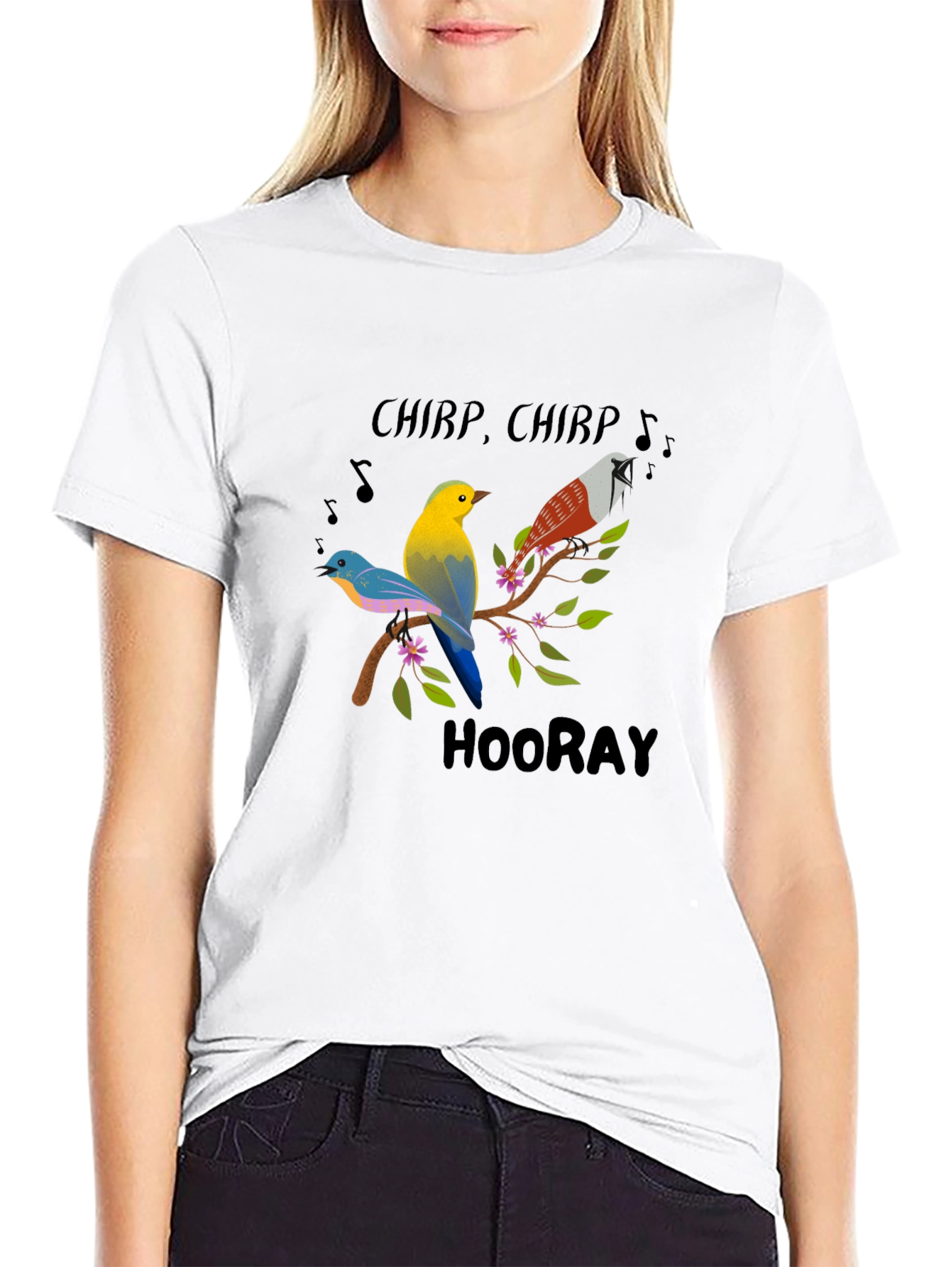 Chirp Hooray Bird T-Shirt