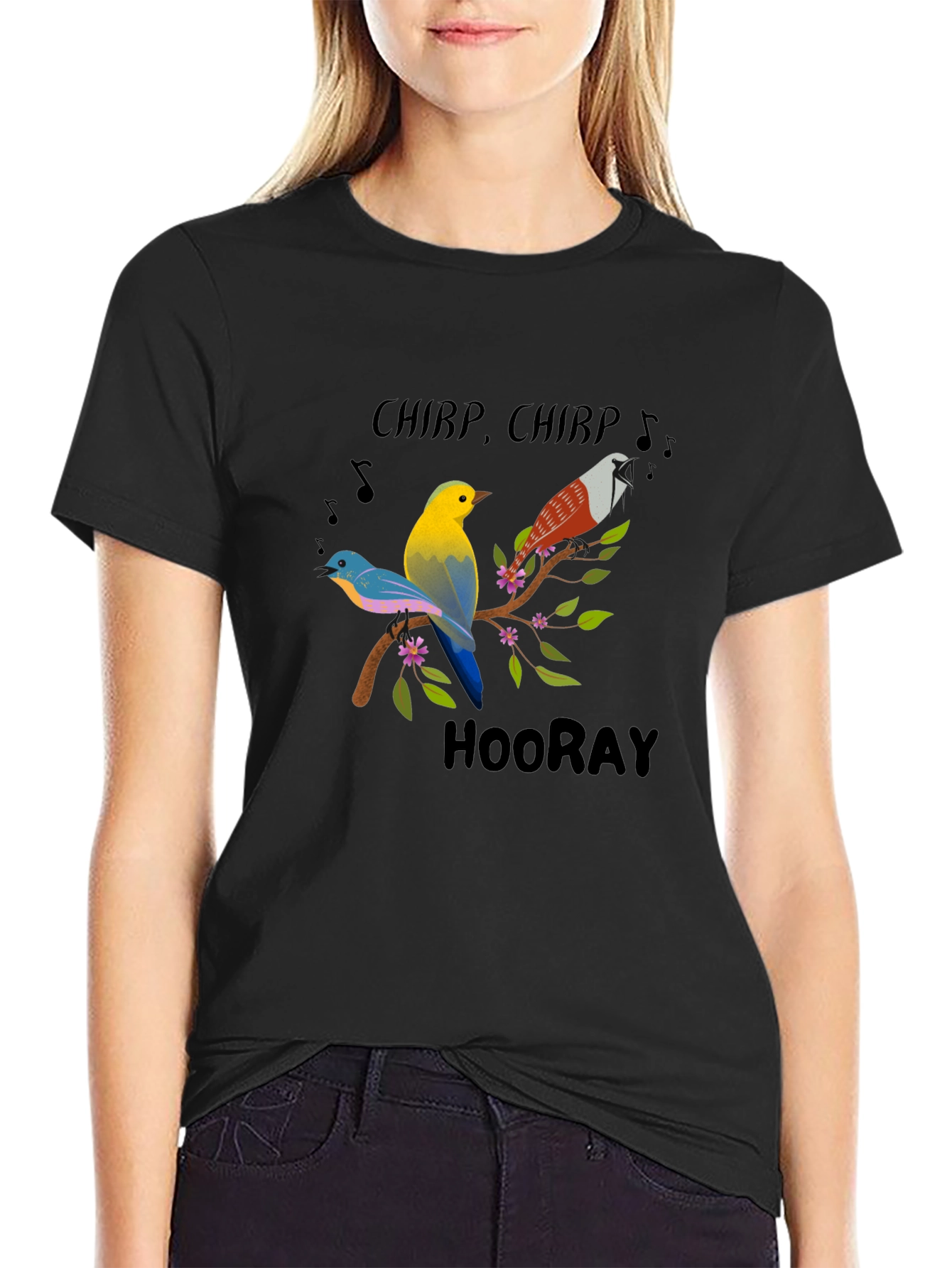Chirp Hooray Bird T-Shirt