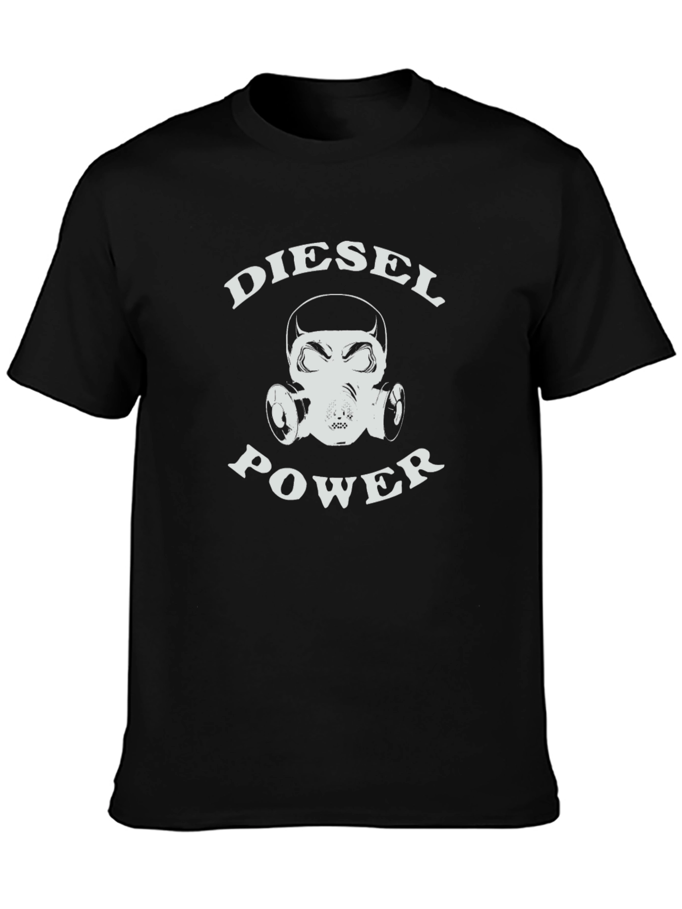 Diesel Power Gas Mask Graphic Tee - Black
