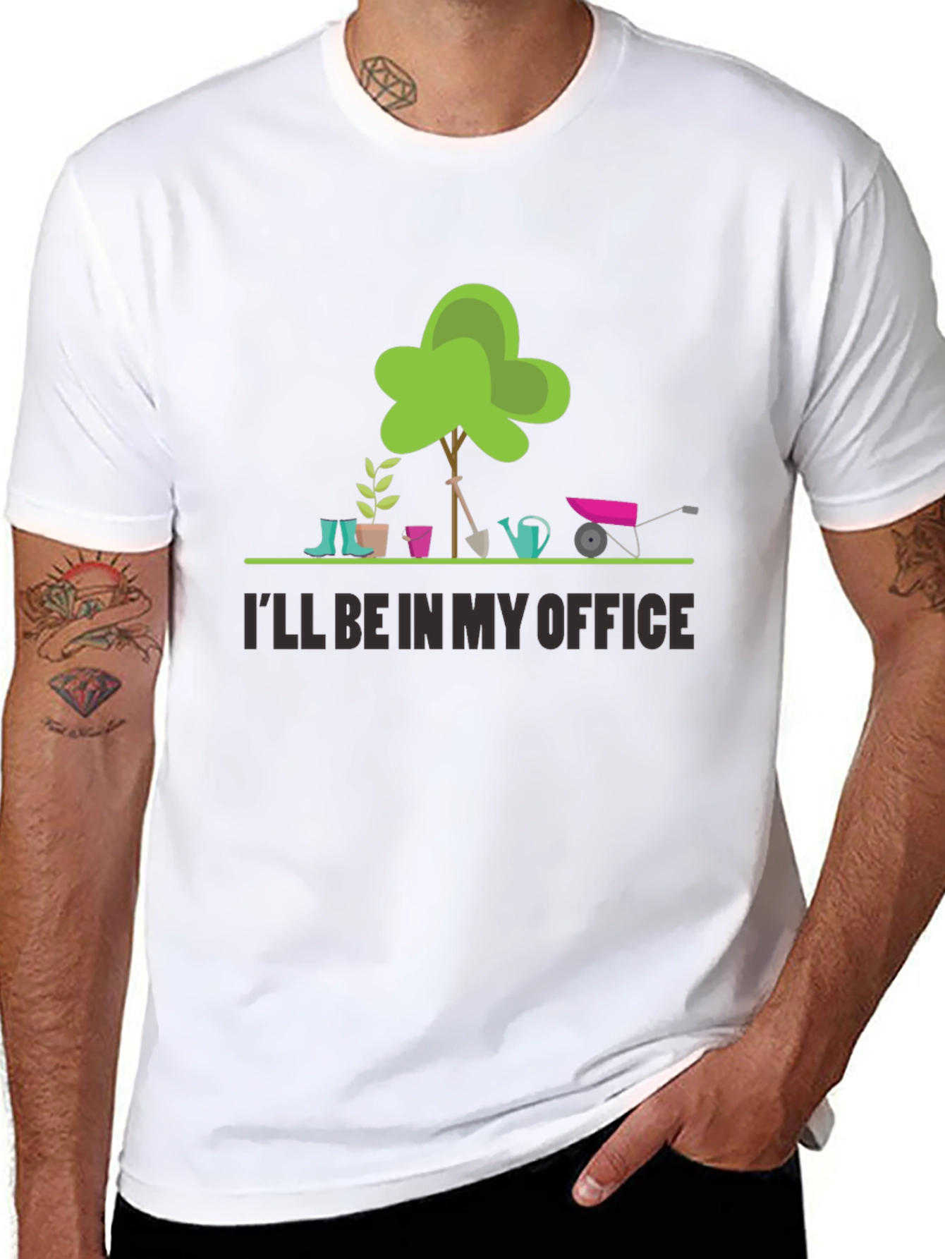 Gardeners Office T-Shirt - Nature Lover Tee