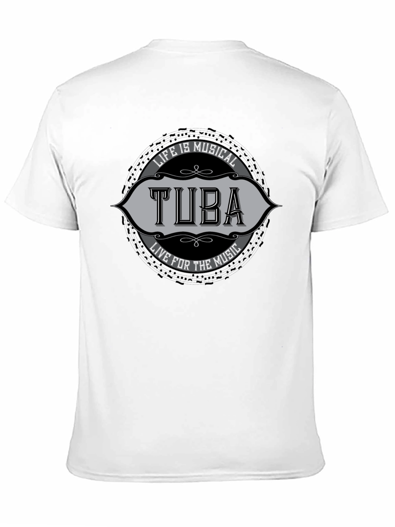 Life Is Musical Tuba T-Shirt