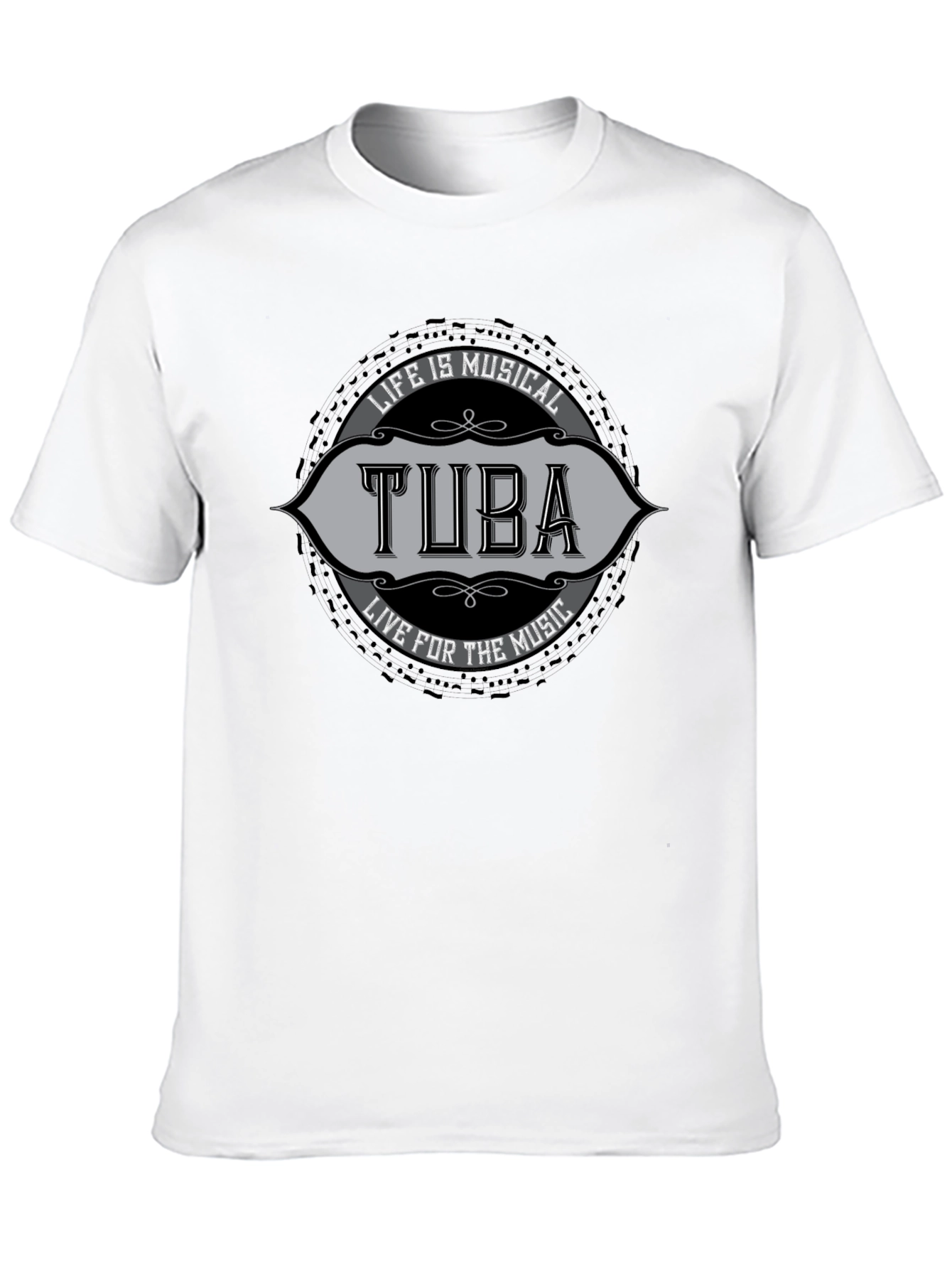 Life Is Musical Tuba T-Shirt