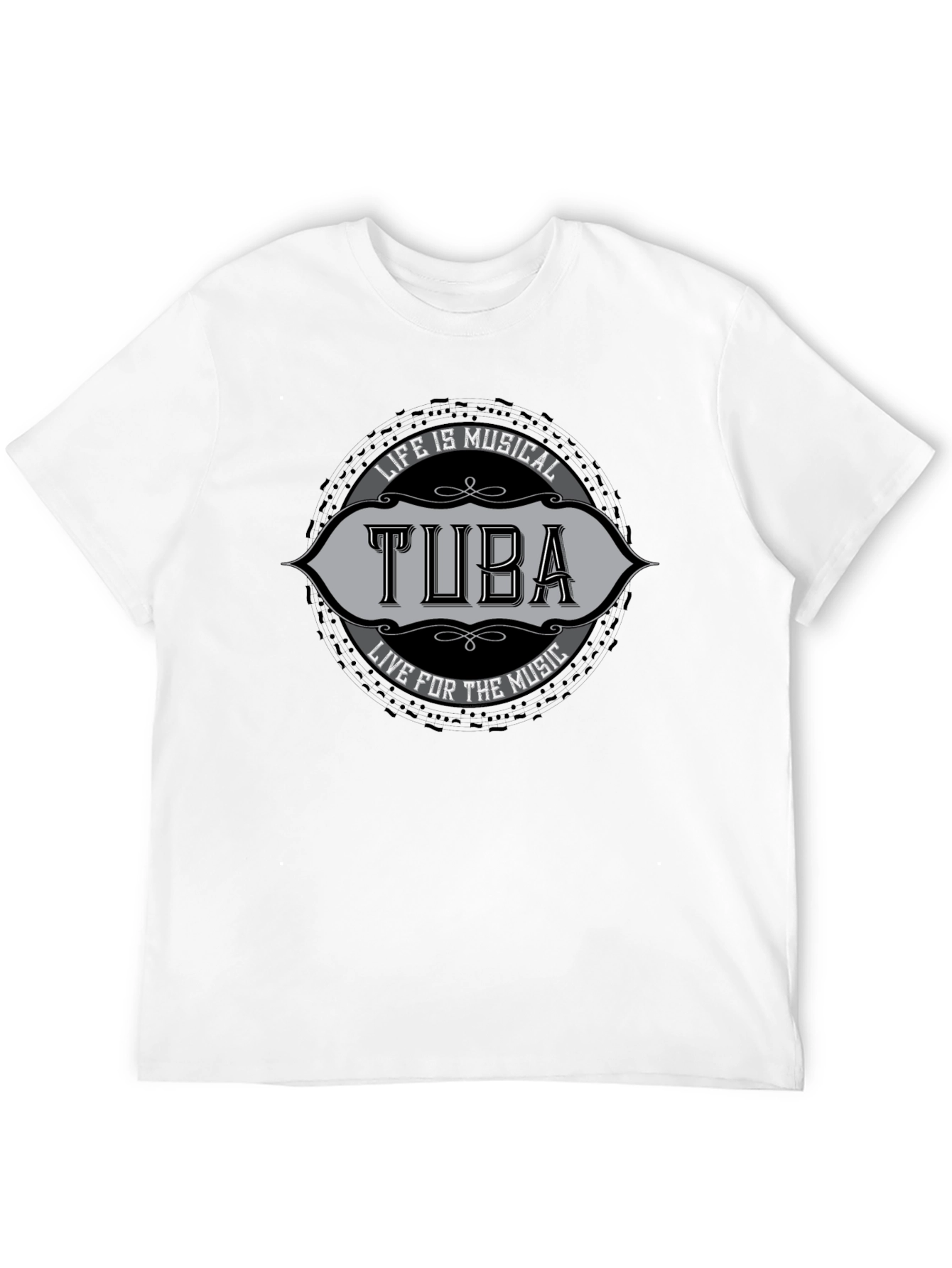 Life Is Musical Tuba T-Shirt
