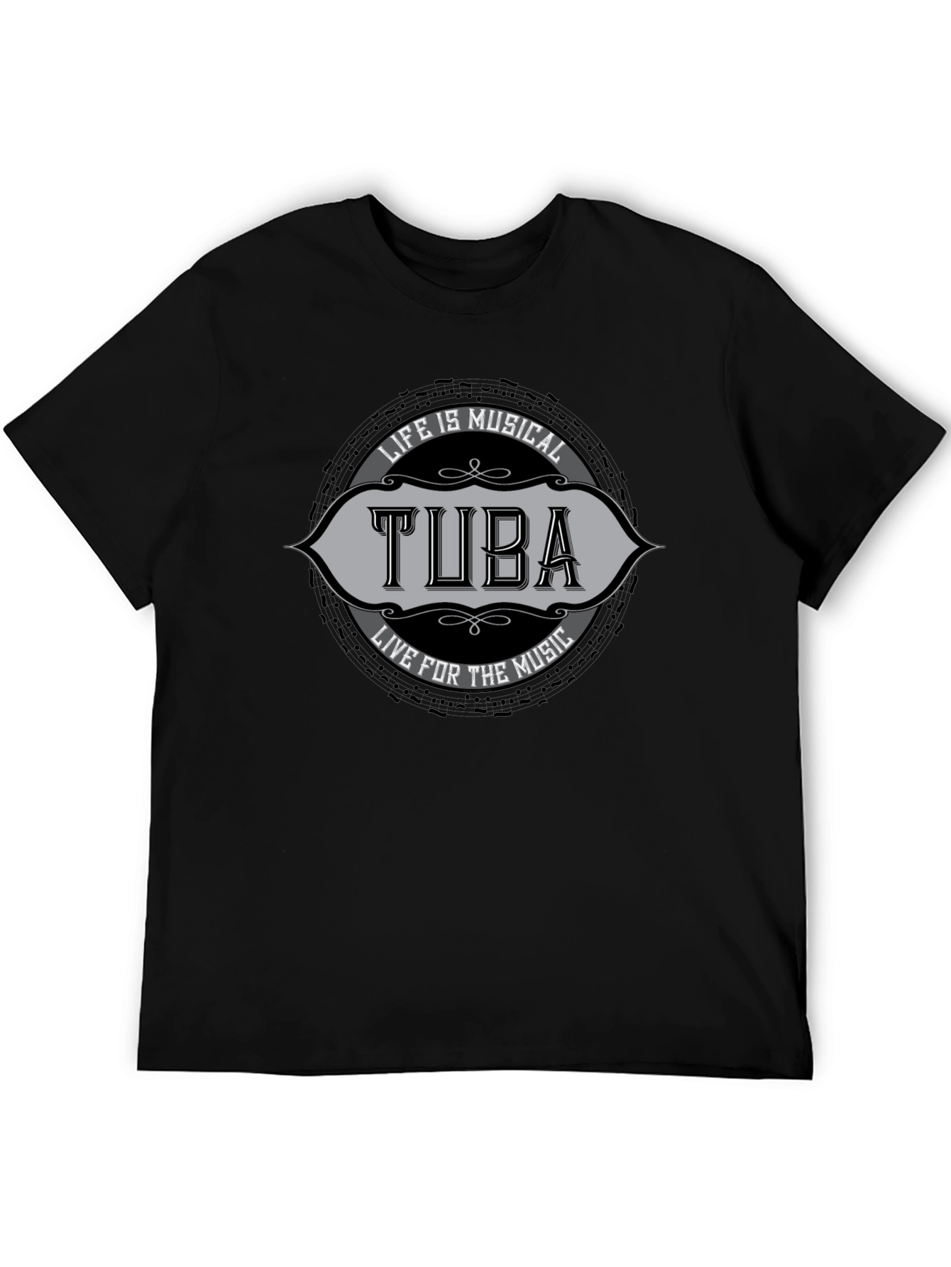 Life Is Musical Tuba T-Shirt