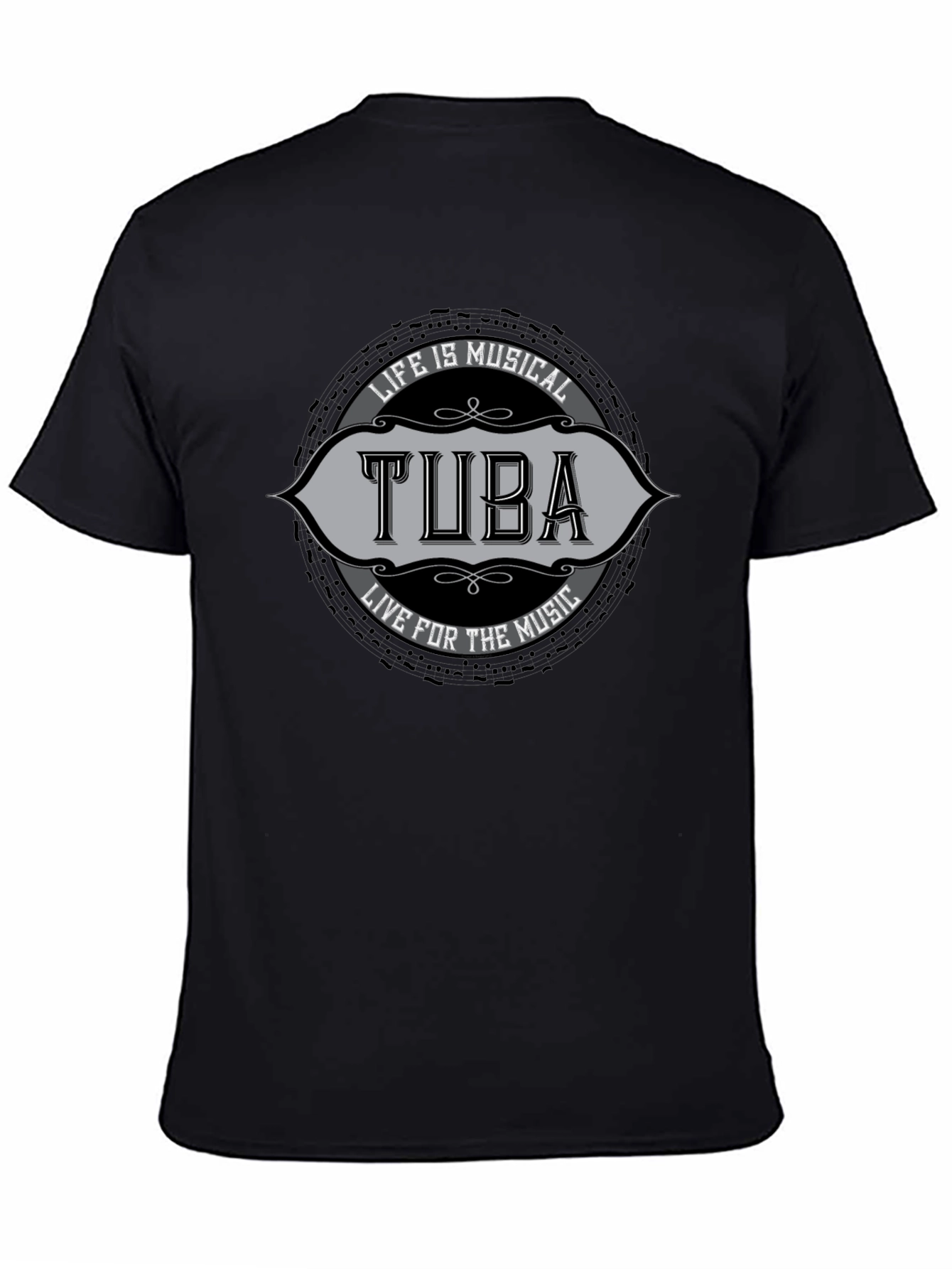 Life Is Musical Tuba T-Shirt