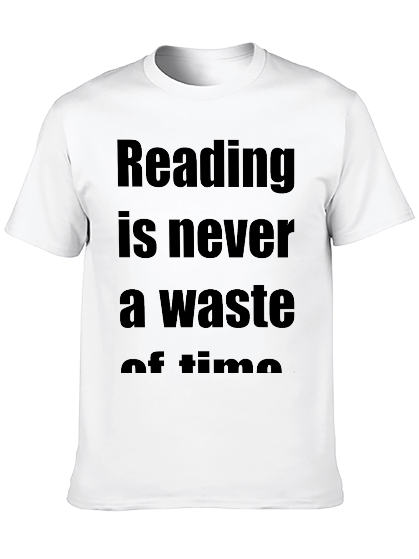 Reading is Never a Waste T-Shirt