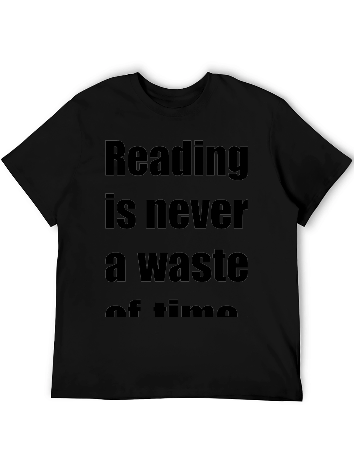 Reading is Never a Waste T-Shirt