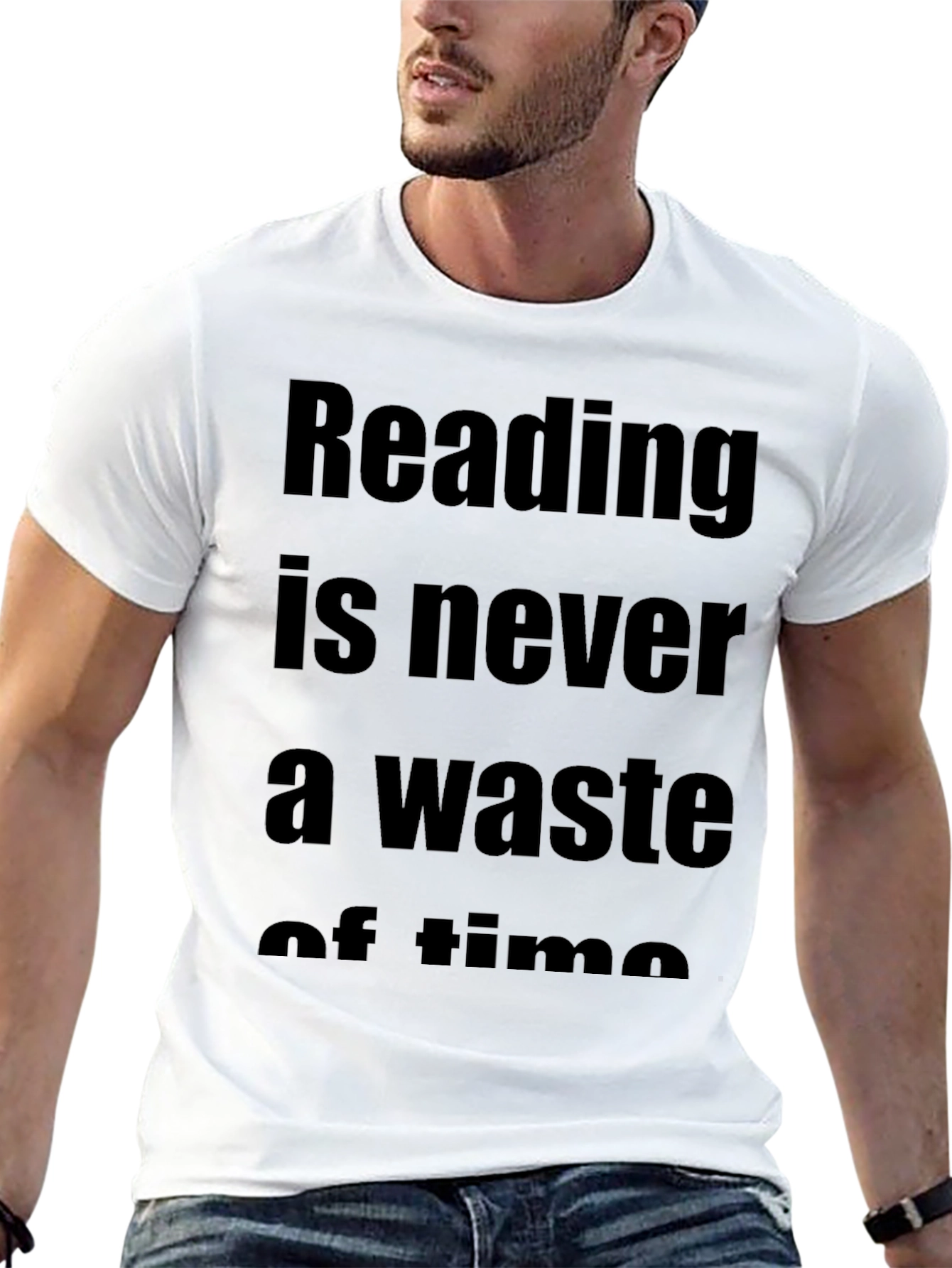 Reading is Never a Waste T-Shirt