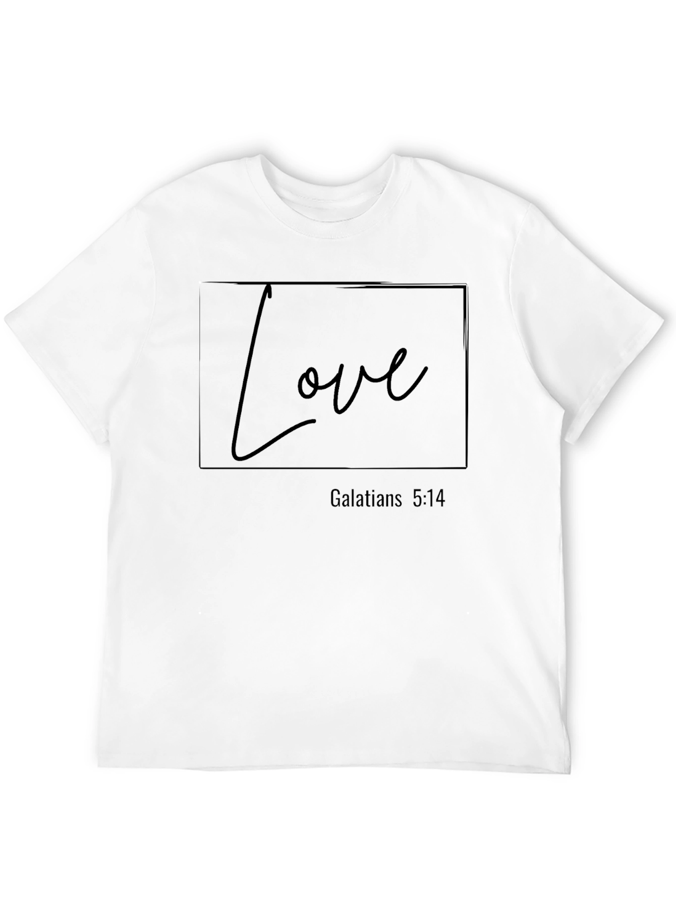 Love Galatians 5:14 T-Shirt - Christian Apparel
