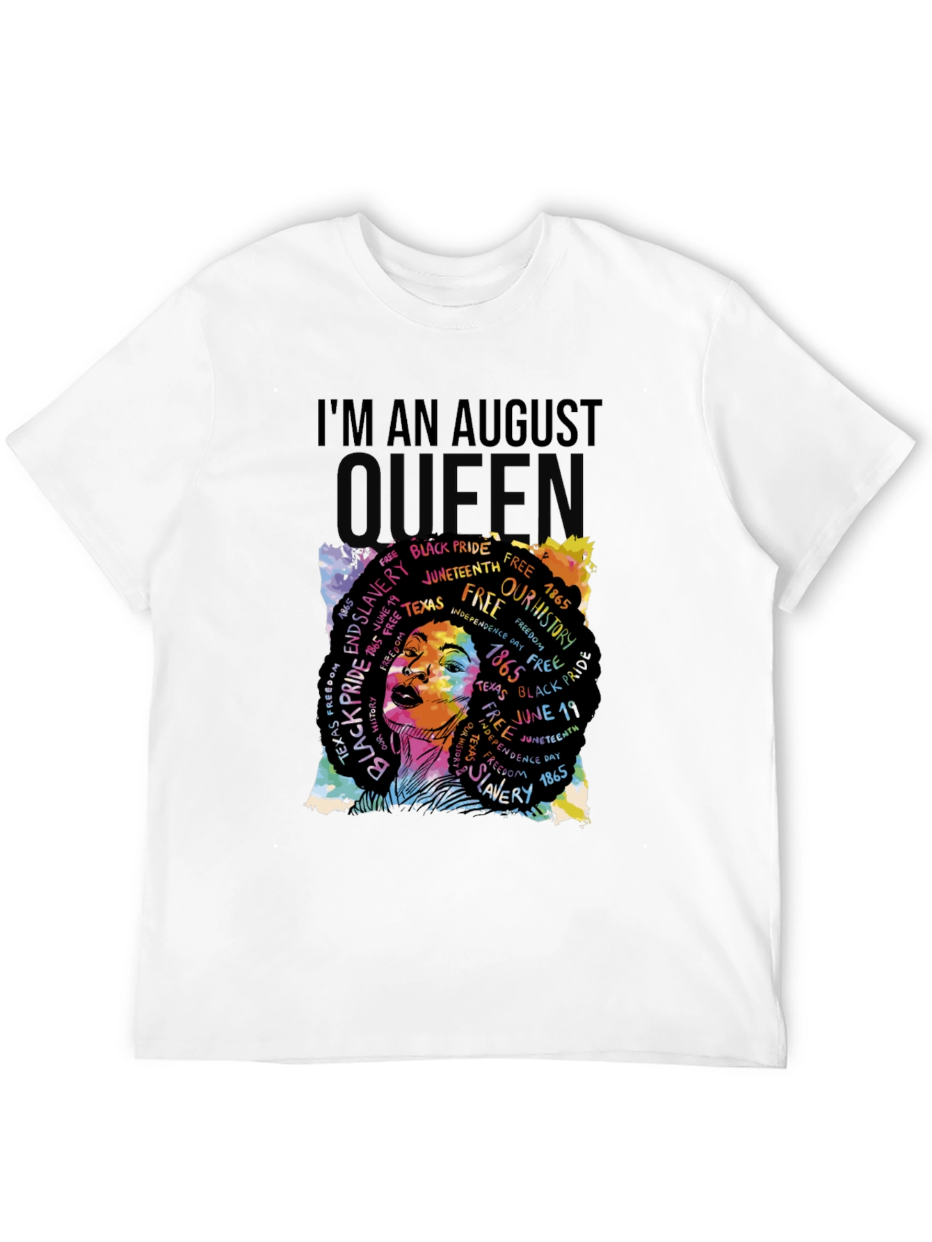 Im an August Queen Juneteenth T-Shirt