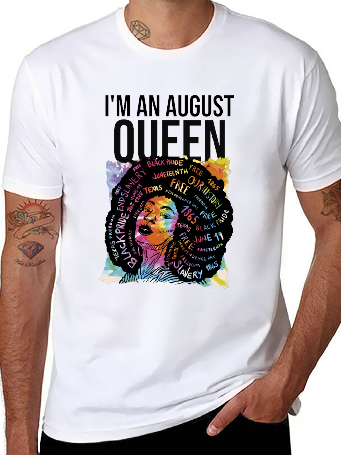 Im an August Queen Juneteenth T-Shirt