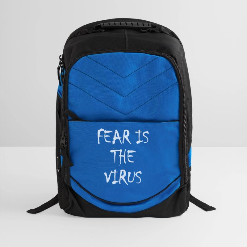 Fear is the Virus anti mask freedom saying