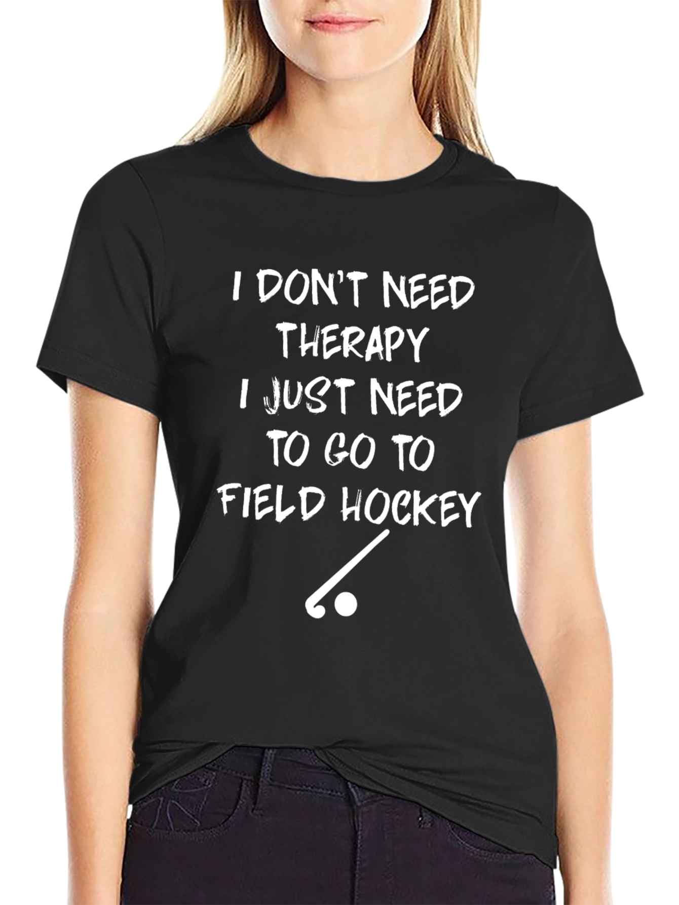 Field Hockey Therapy T-Shirt - Comfort & Style