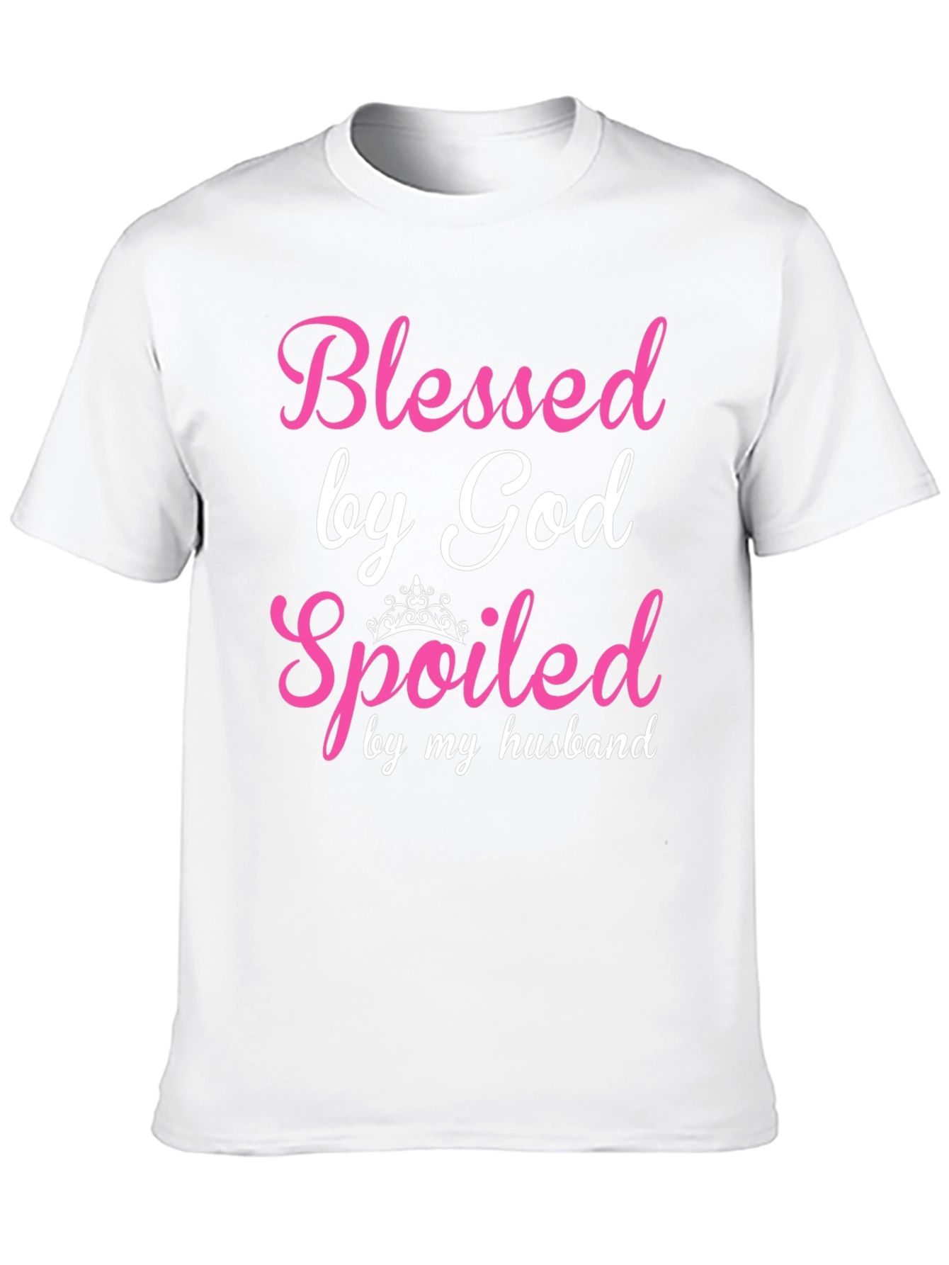 Blessed by God Spoiled by Husband T-Shirt