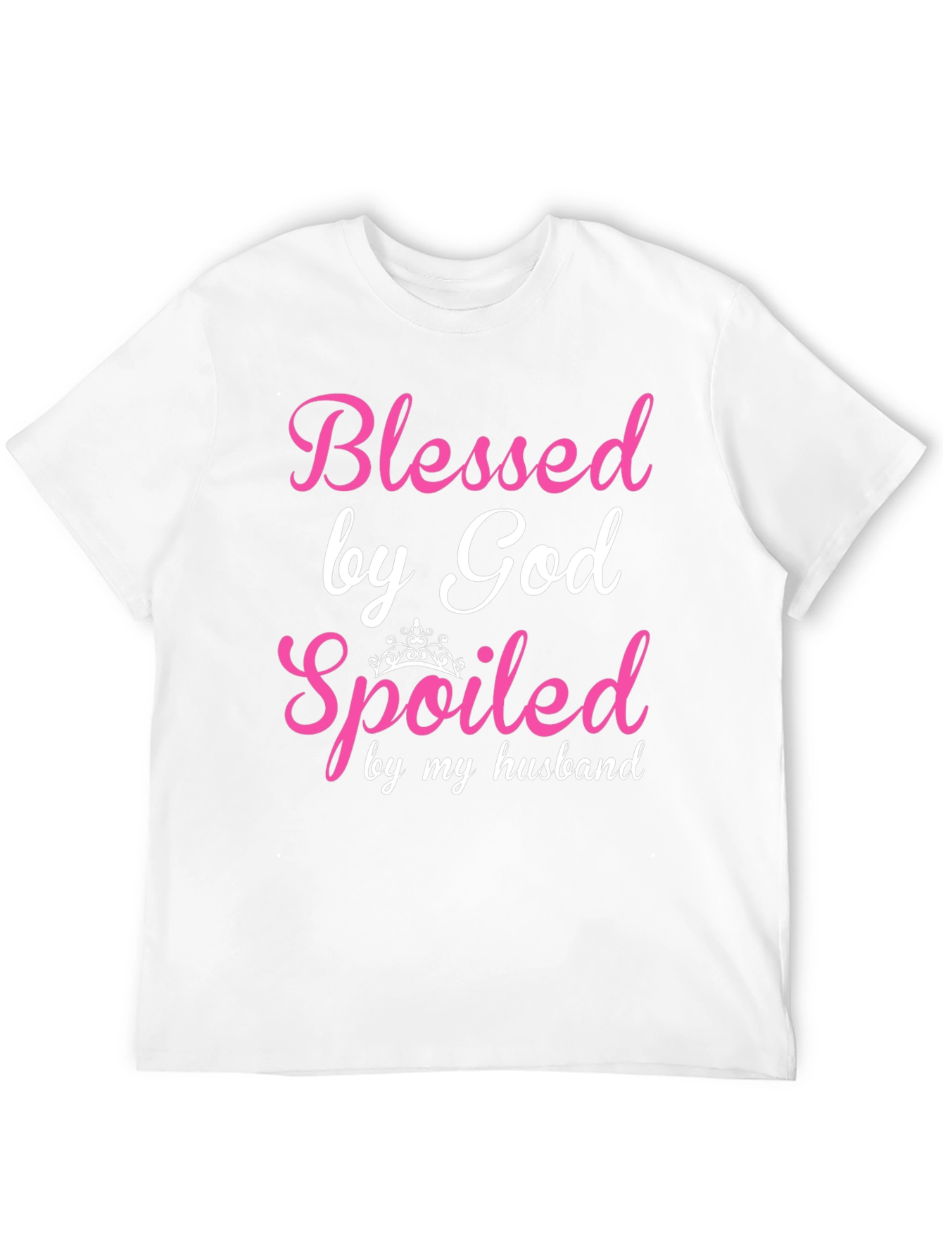 Blessed by God Spoiled by Husband T-Shirt