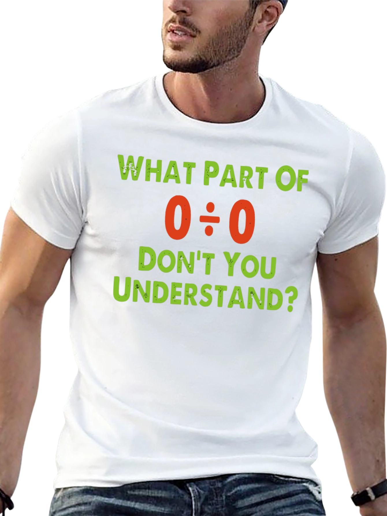 Funny Math Humor T-Shirt - Division by Zero