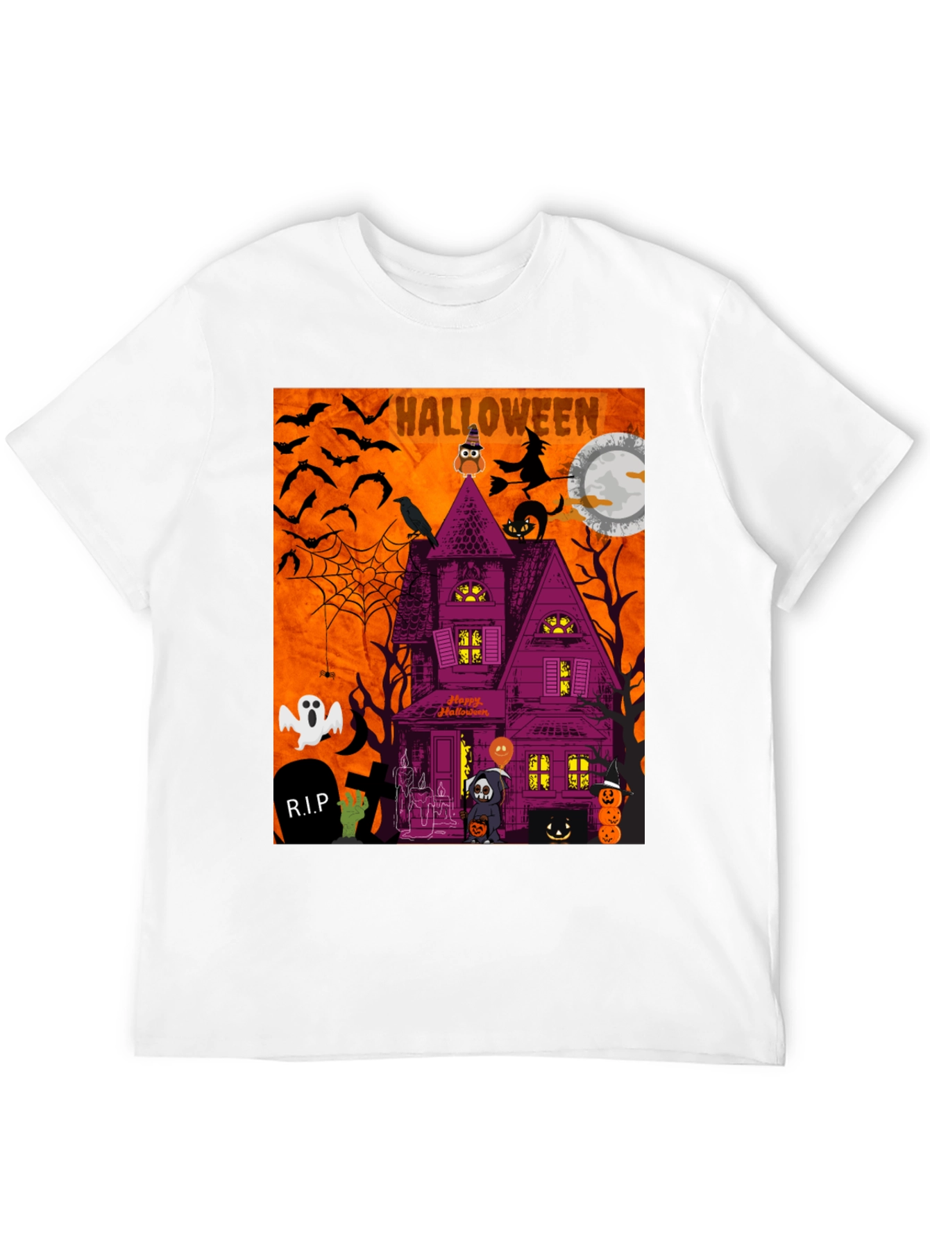Halloween Graphic T-Shirt - Spooky Season Tee