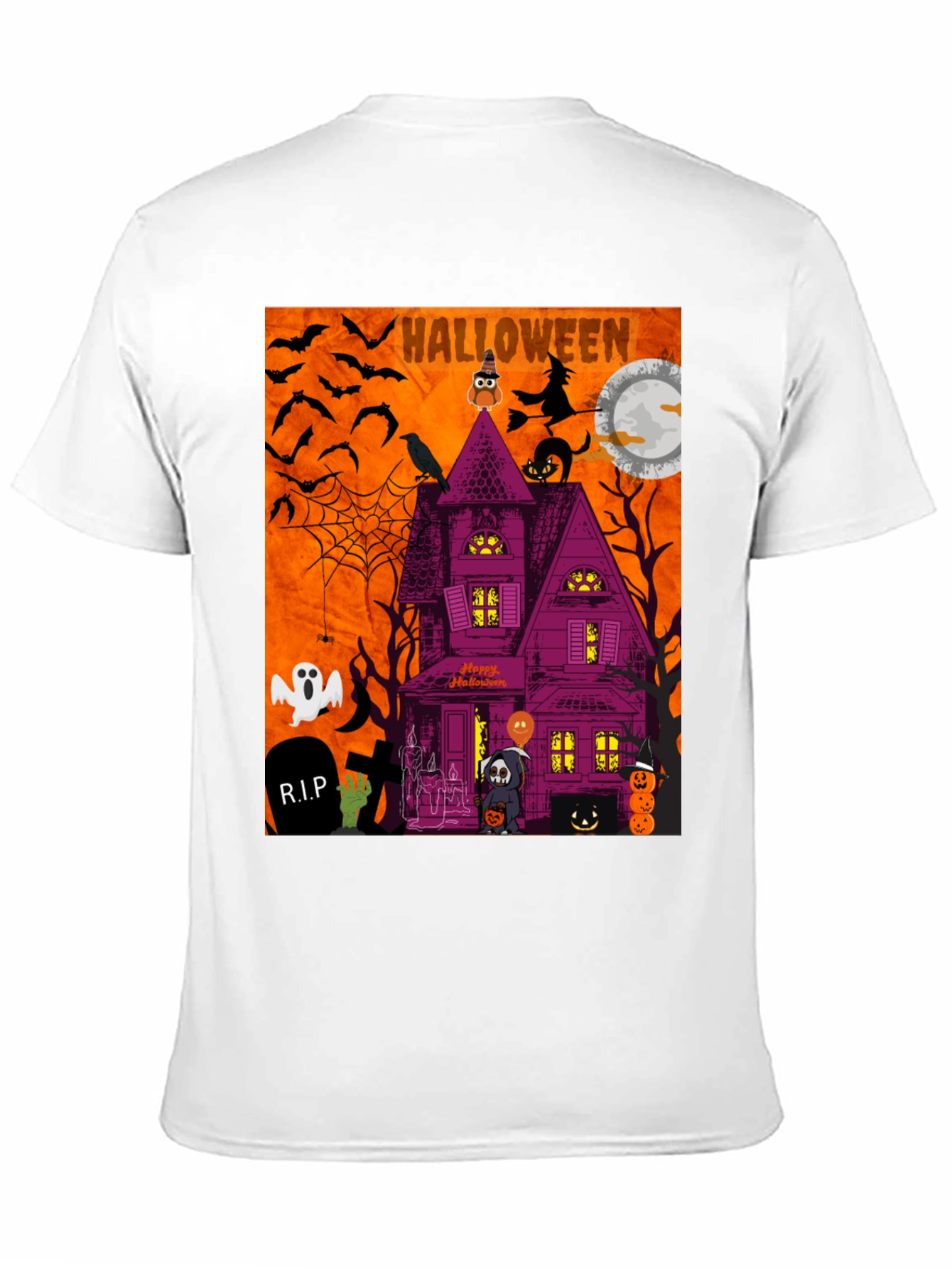 Halloween Graphic T-Shirt - Spooky Season Tee