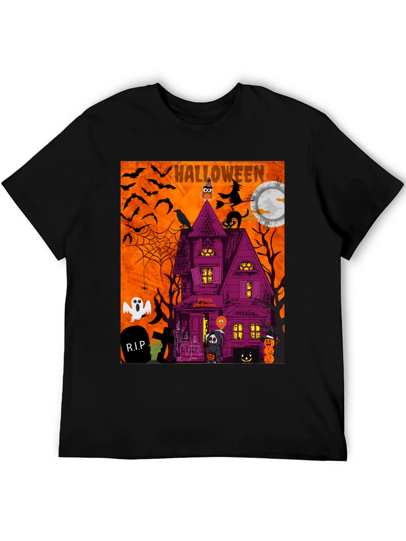 Halloween Graphic T-Shirt - Spooky Season Tee